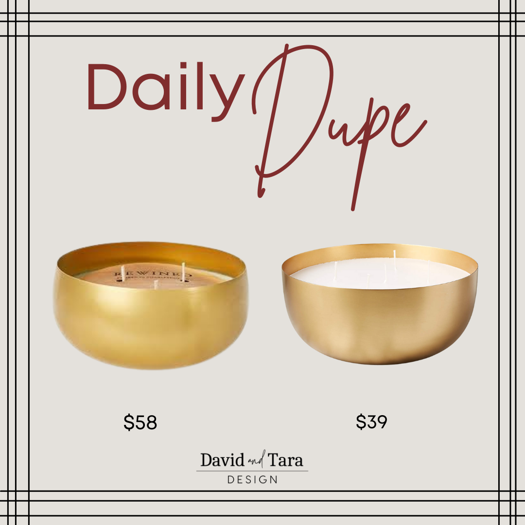 Brass Bowl Candles 