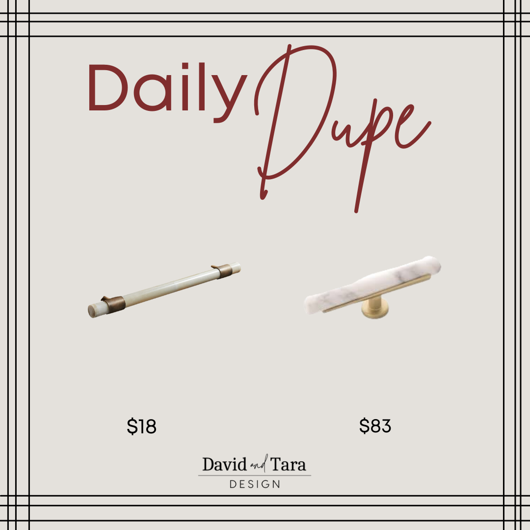 White &amp; Gold Cabinet Pulls
