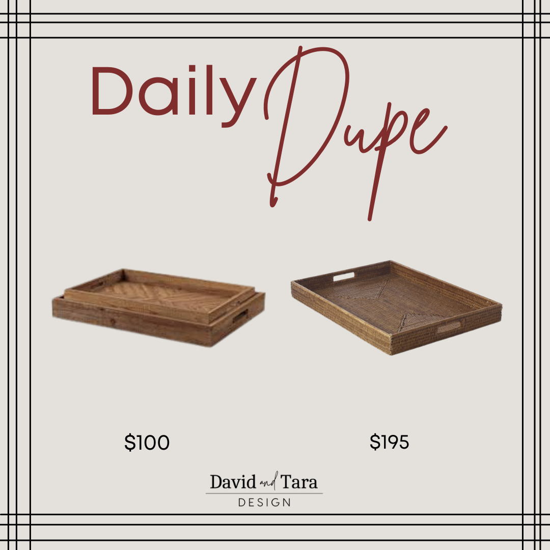 Geometric Wooden Trays