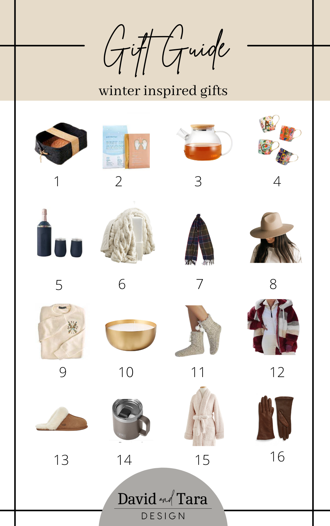Winter Inspired Gifts