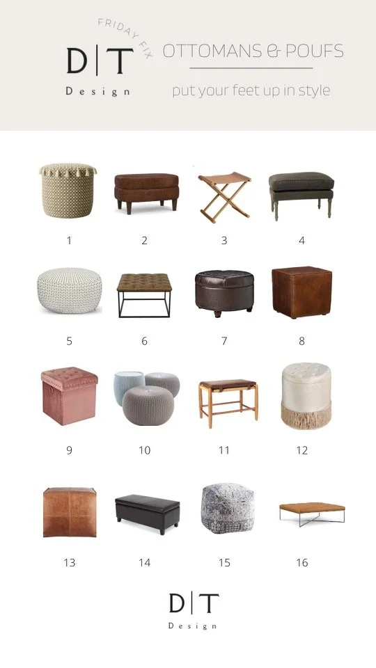 Ottomans &amp; Poufs
