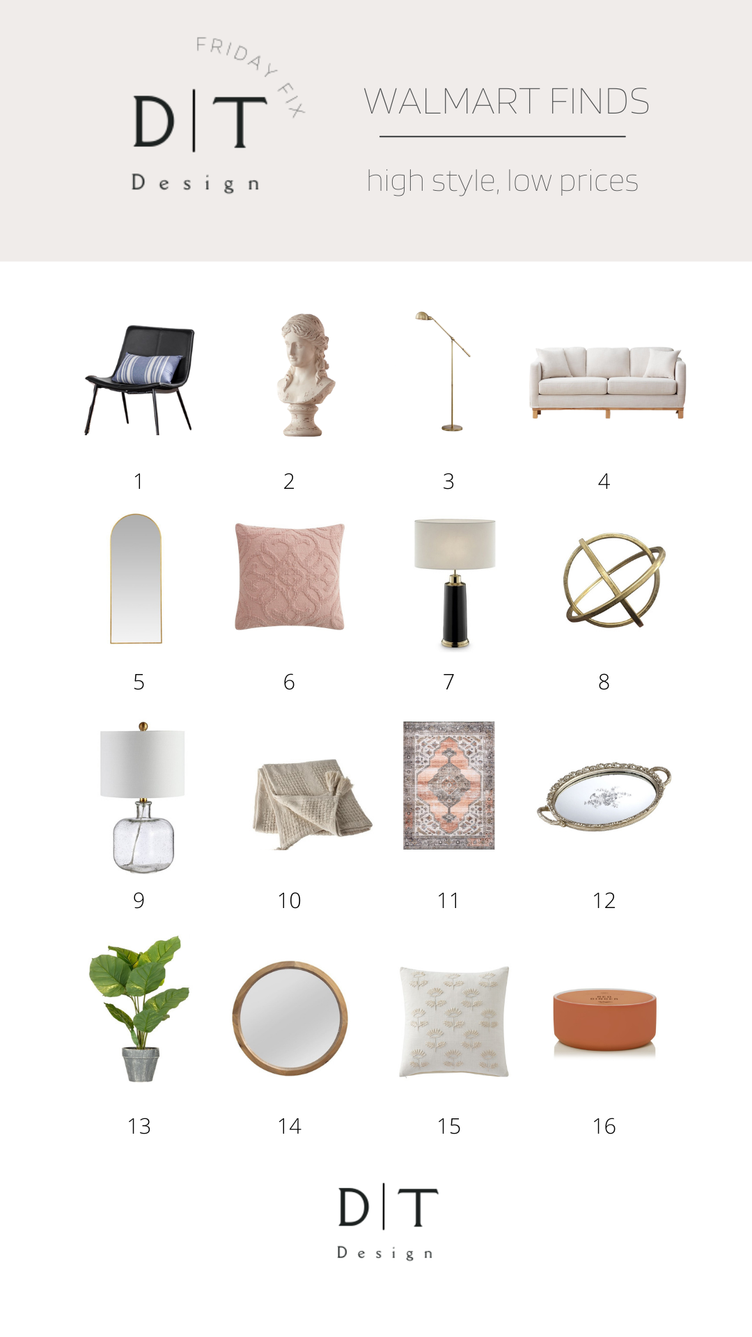 Favorite Walmart Home Finds 