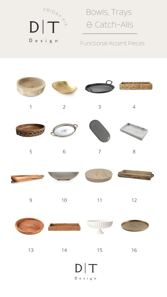 Catch-Alls, Trays, &amp; Bowls