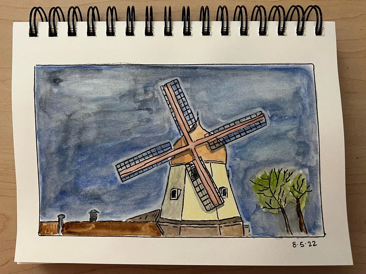 Old windmill in Solvang
.
.
.
.
#watercolorpainting #watercolor #painting #illustration&nbsp;#art&nbsp;#drawing&nbsp;#artist&nbsp;&nbsp;#artwork&nbsp;#illustrator&nbsp;#draw&nbsp;#artistsoninstagram&nbsp;#instaart&nbsp;#sketchbook&nbsp;#artoftheday&n