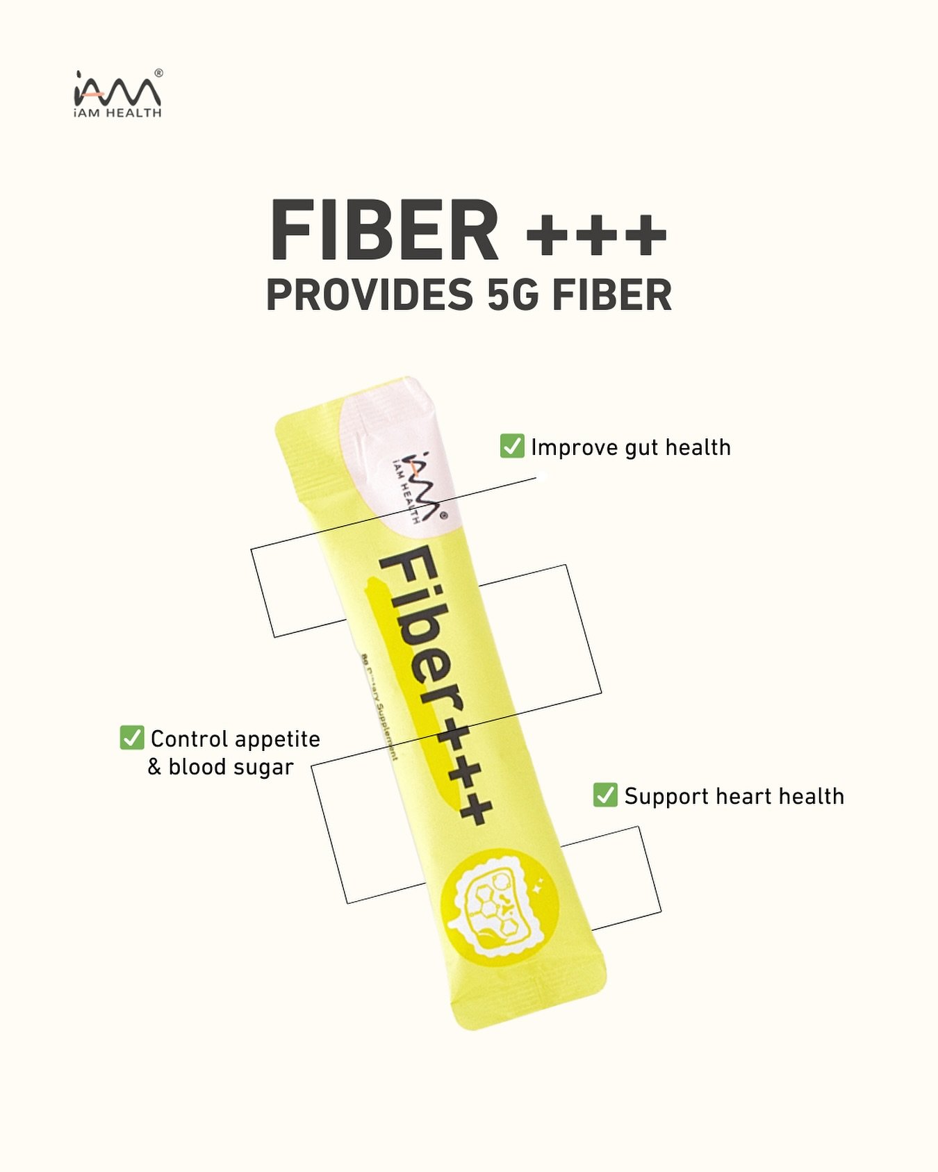 Did you know that most people don&rsquo;t get enough fiber in their daily diet? This can lead to digestive issues, unstable blood sugar, and even heart problems!

Most people don&rsquo;t get enough fiber, WHO recommends 25-30g per day for good health