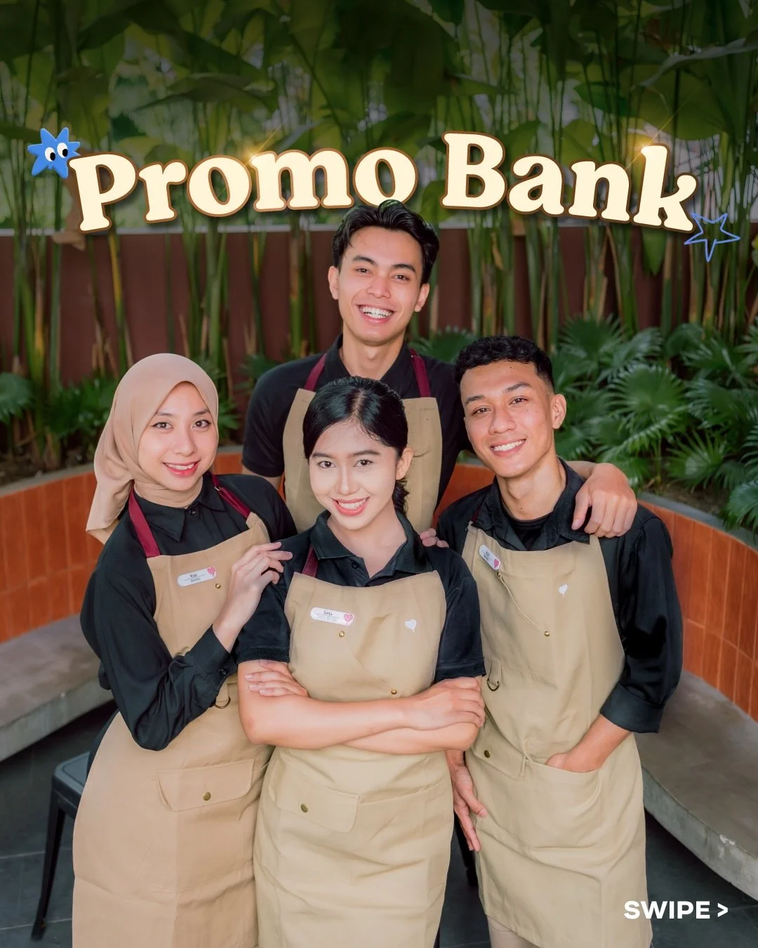 Abis gajian jajan dulu yuk ke outlet Kopi Kenangan! PROMO BANK menanti kamu nih 💰🎉

Nikmati berbagai diskon &amp; cashback untuk pembelian langsung di outlet dengan pembayaran pakai bank favoritmu.

SWIPE buat lihat daftar promonya &amp; cek highli