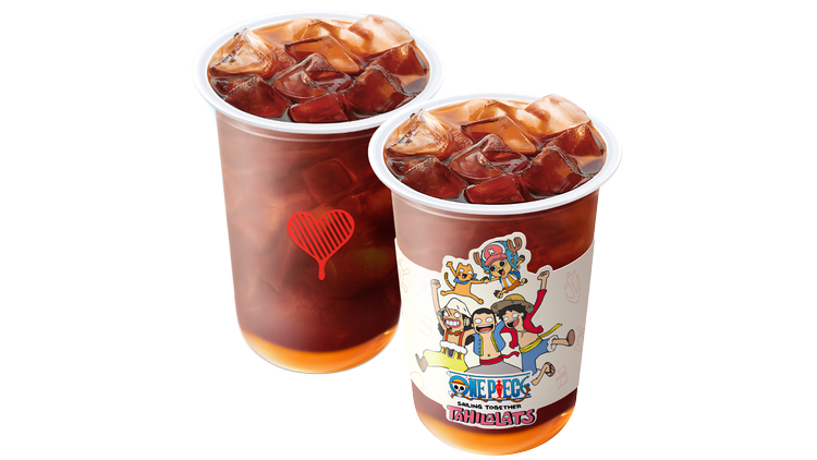 Sunny Peach Americano