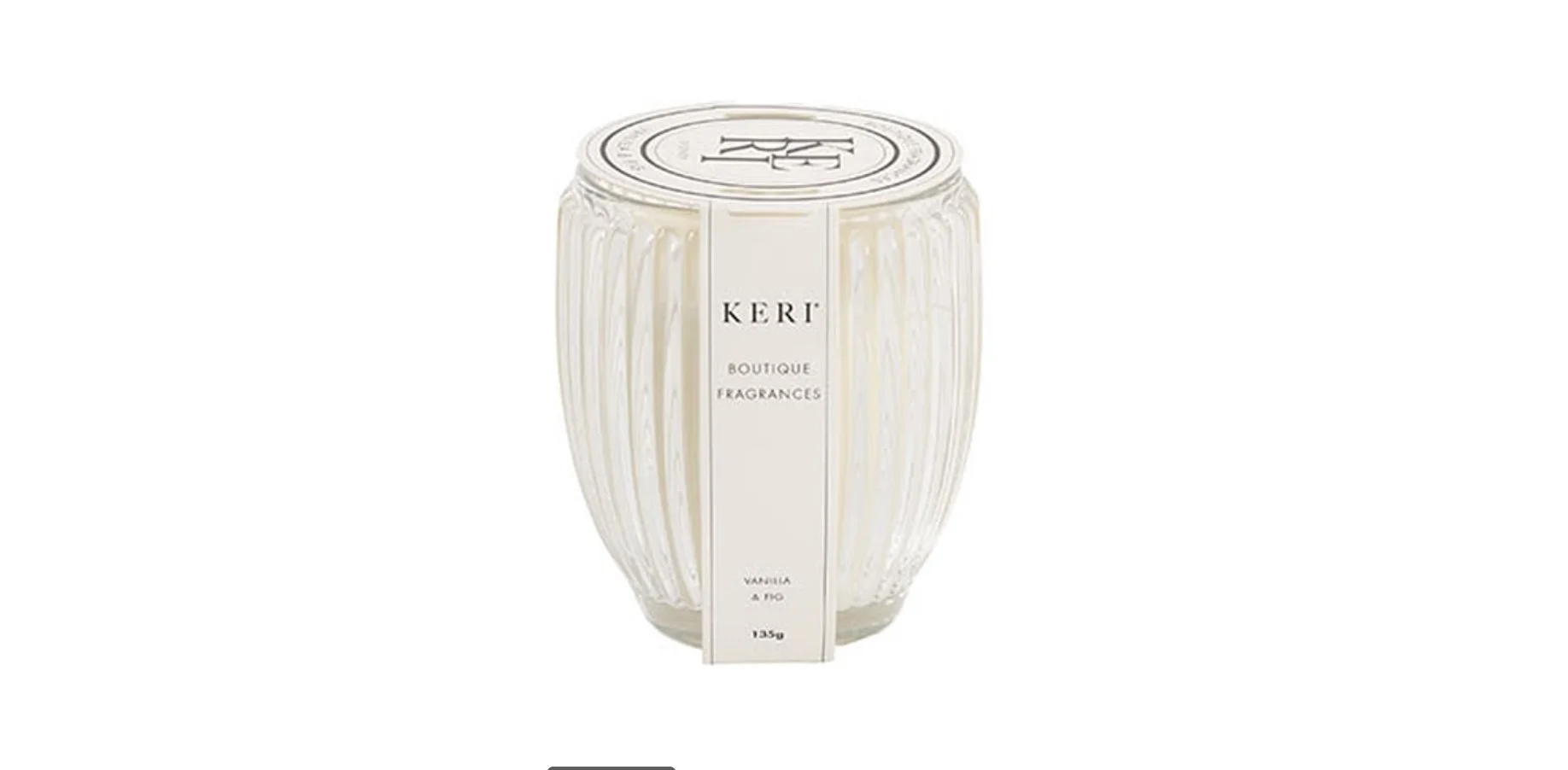 Scented Candle -Fig and Vanilla