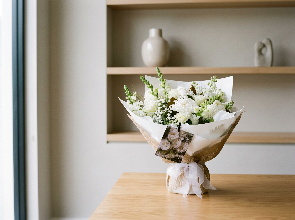 White Serenity Bouquet