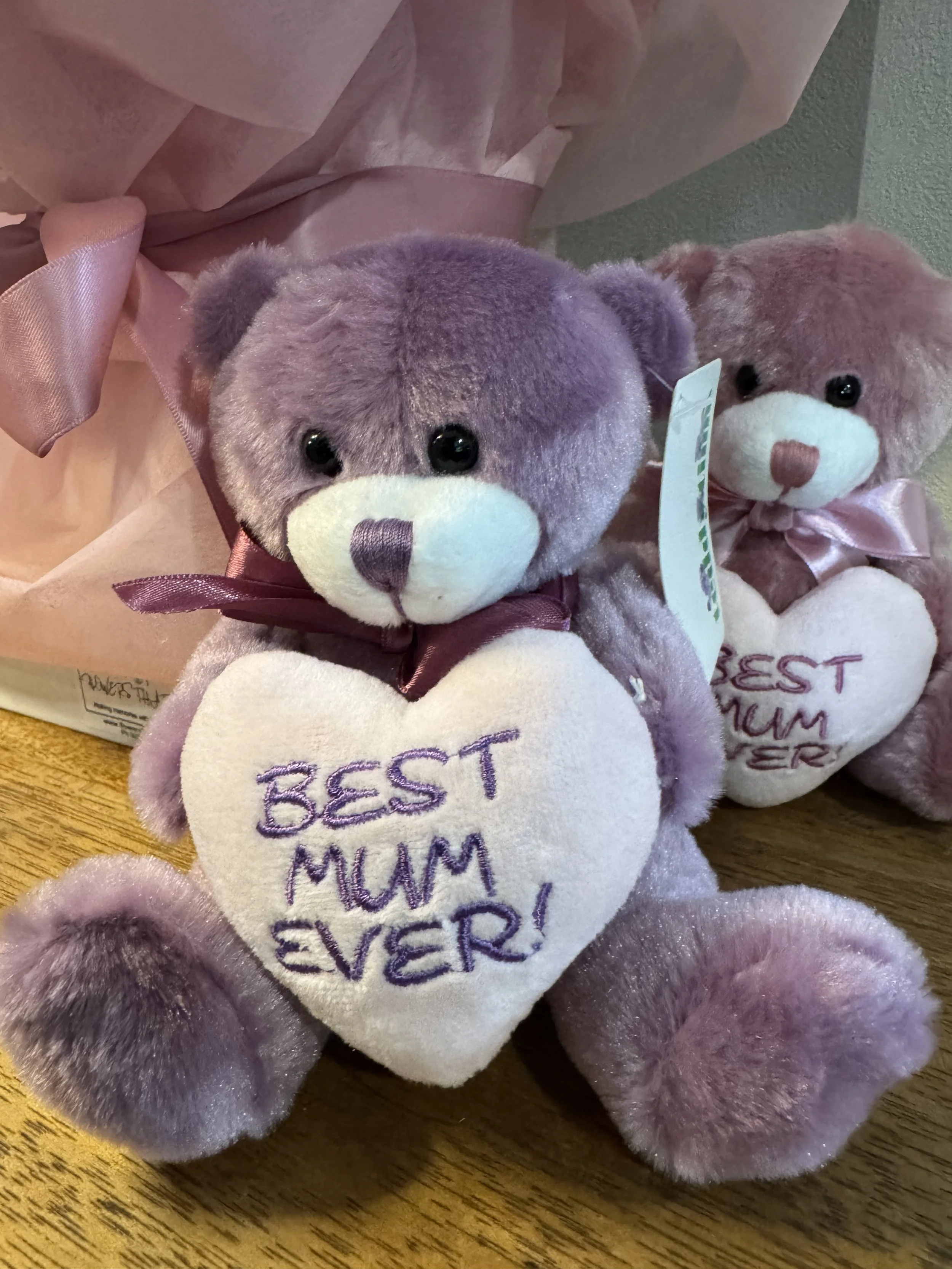 Best Mum Ever! Plush Teddy Bear