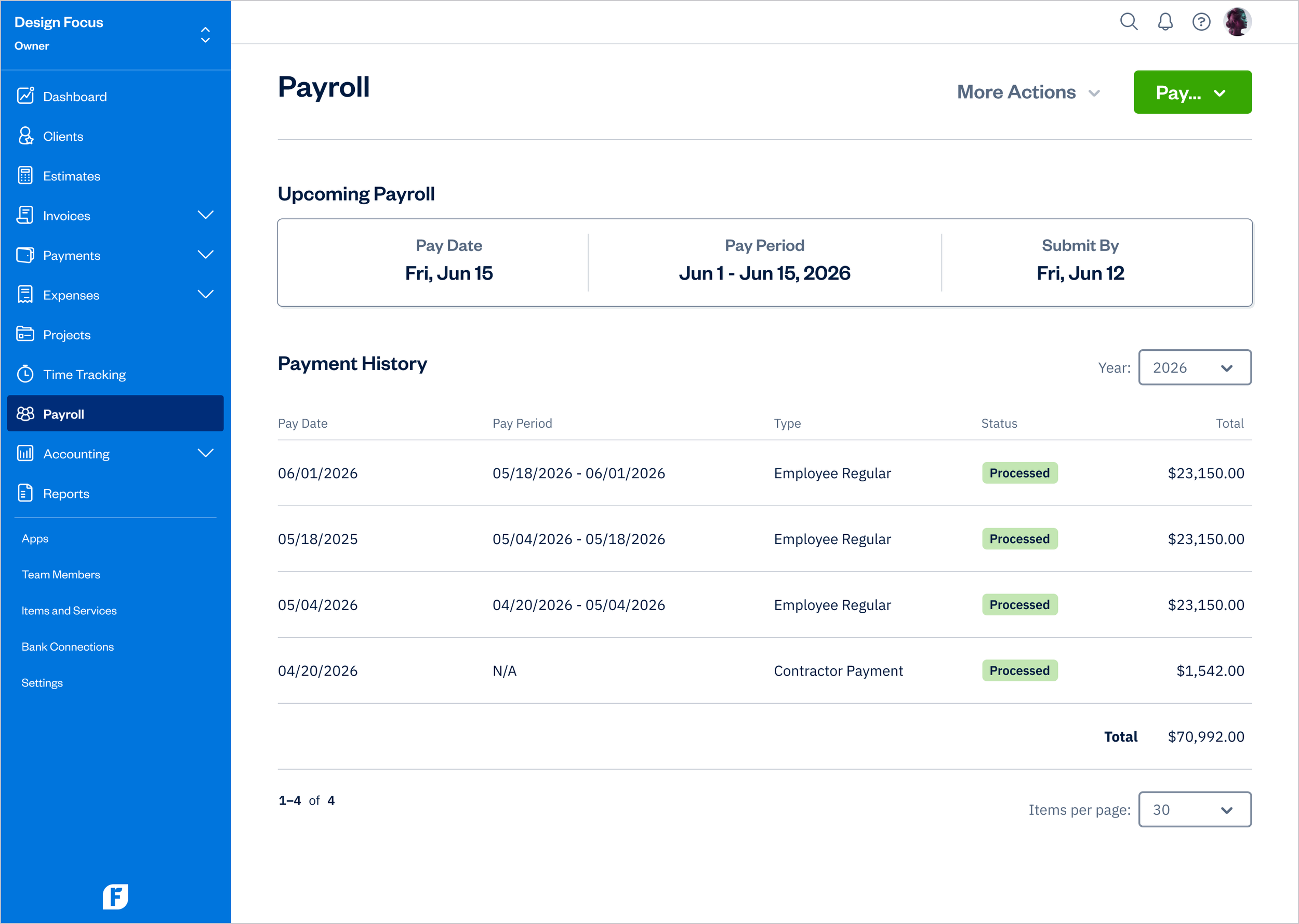 Payroll