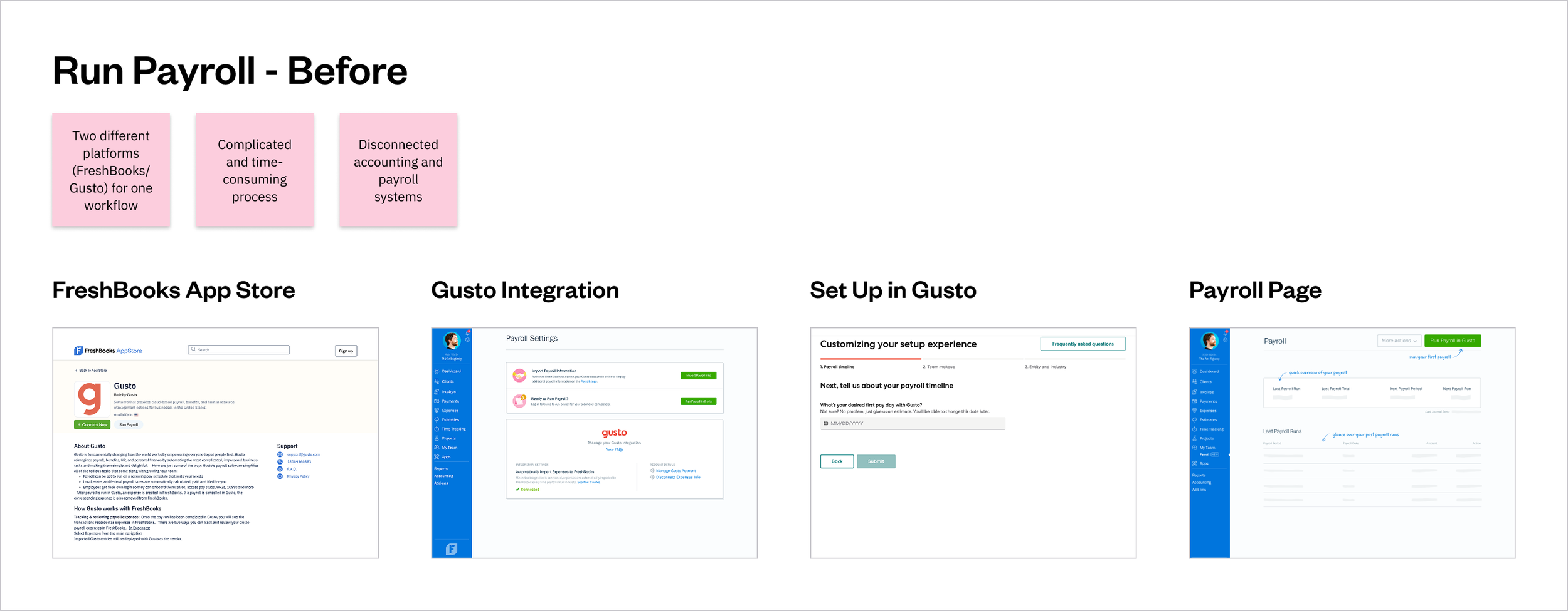 Run Payroll - Before