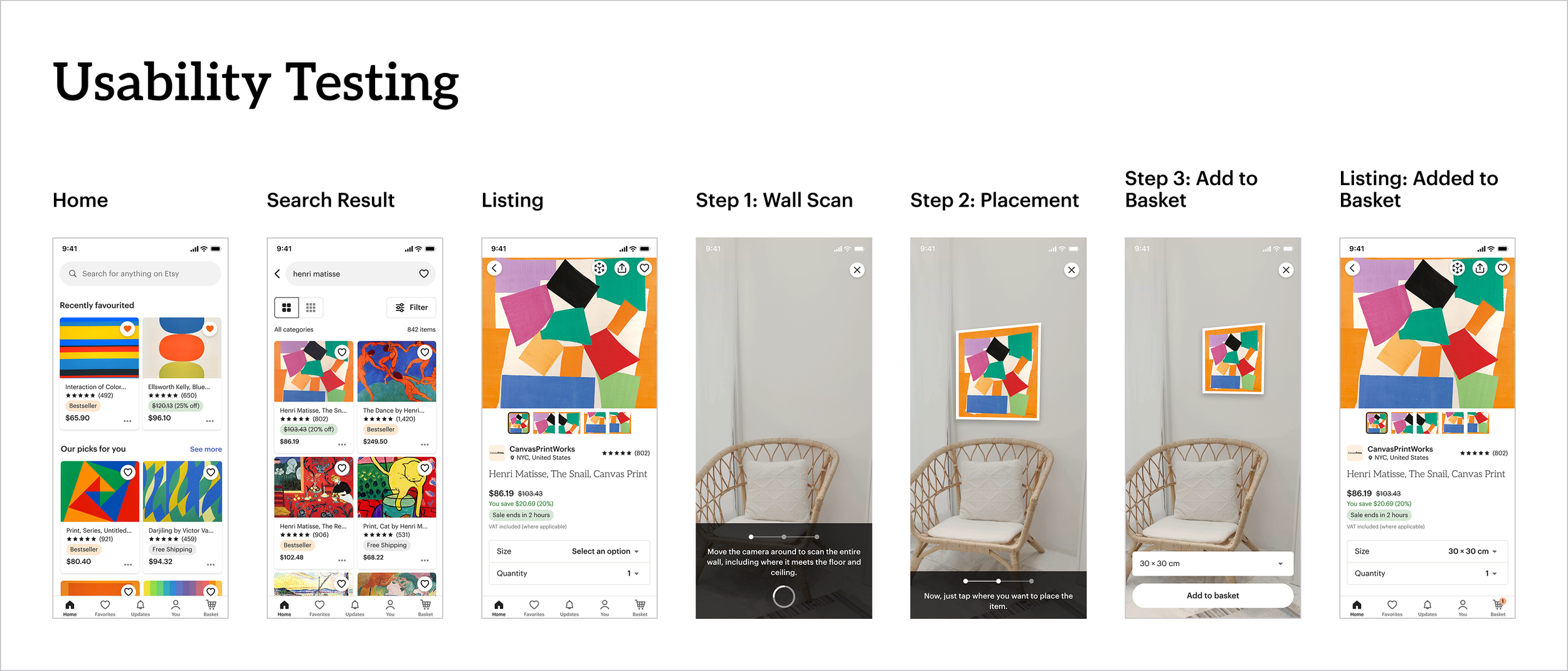 Augmented Reality - Usability Testing