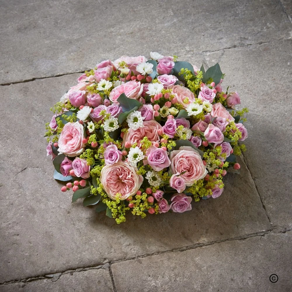 Seasonal Sympathy Posy Wreath