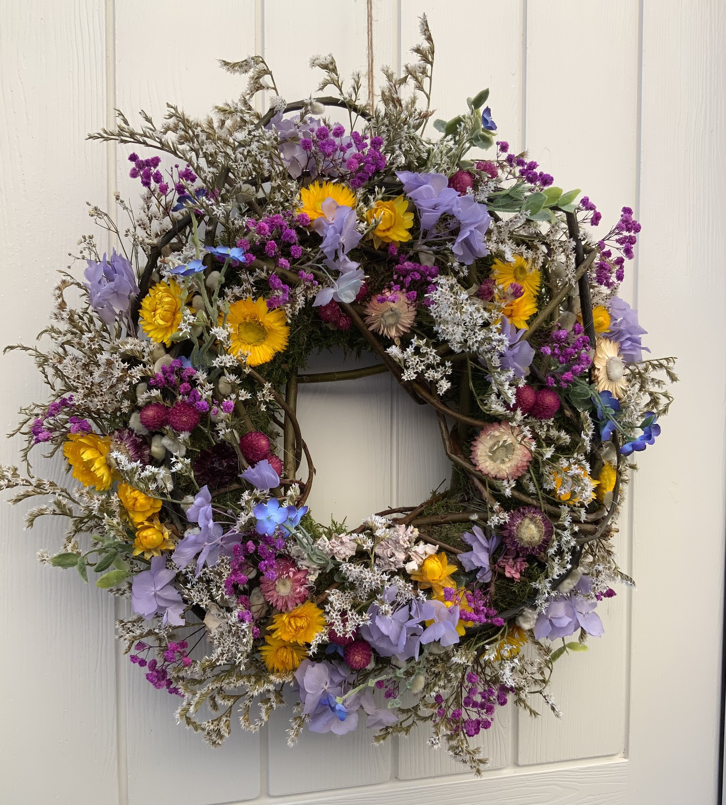 Vibrant Door wreath