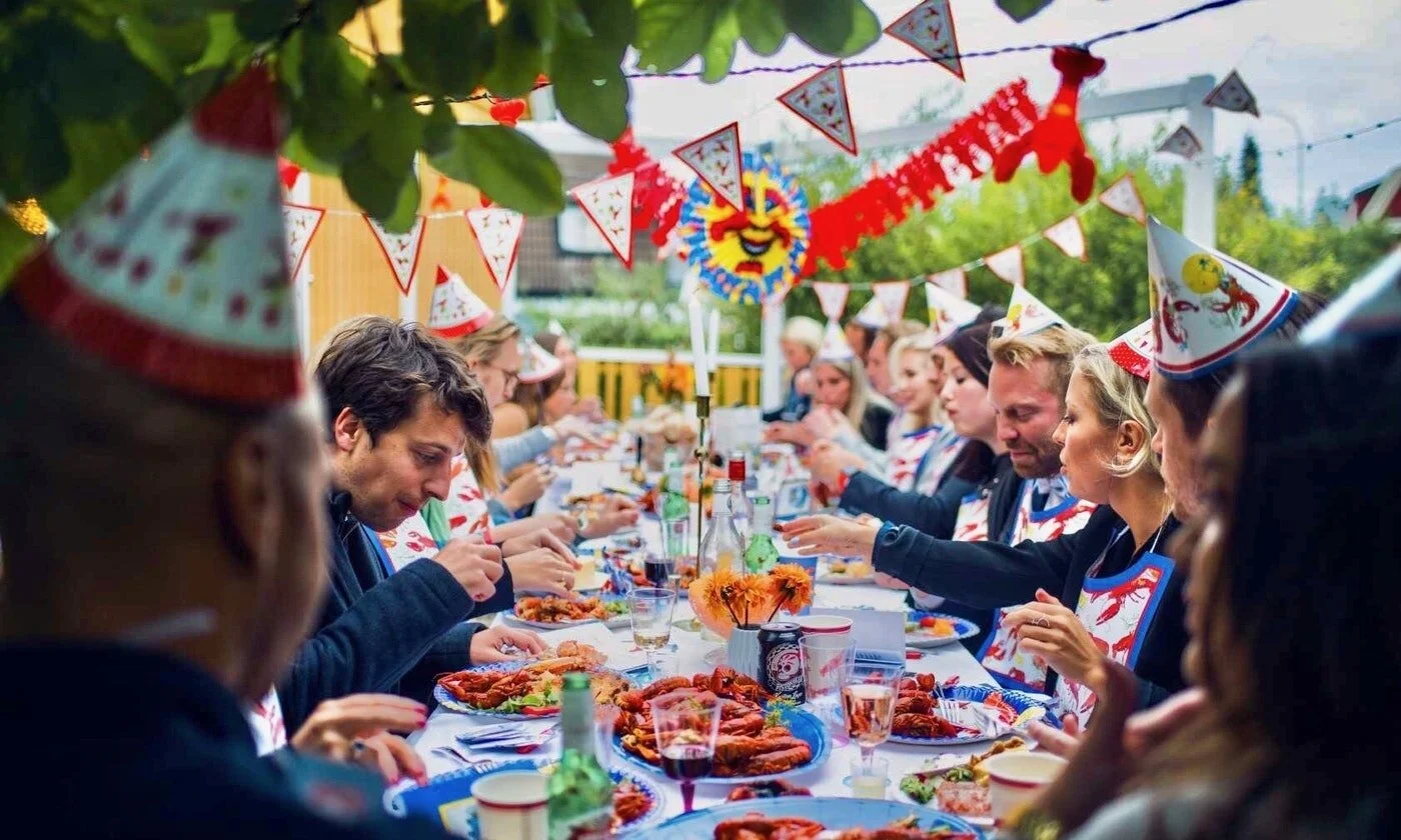 Photo by Isabella LöwengripPerhaps one of&nbsp;Sweden's&nbsp;more&nbsp;eccentric holidays, the crayfish party is a great opportunity to have a get together with neighbours, friends and relatives.&nbsp;Crayfish parties&nbsp;will often be held in the …