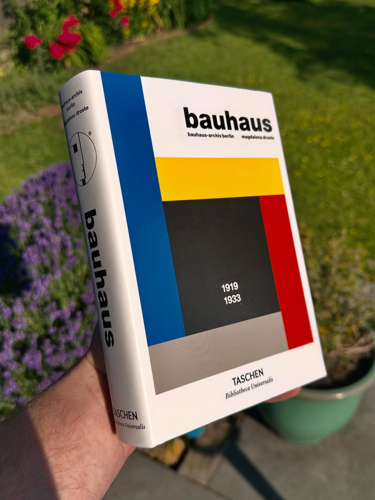 Sunshine, espresso and a great new book on a Sunday morning. 👌#bauhaus #cabinetmaker #smallbusinessowner #sundaymornings #workshoplife @taschen