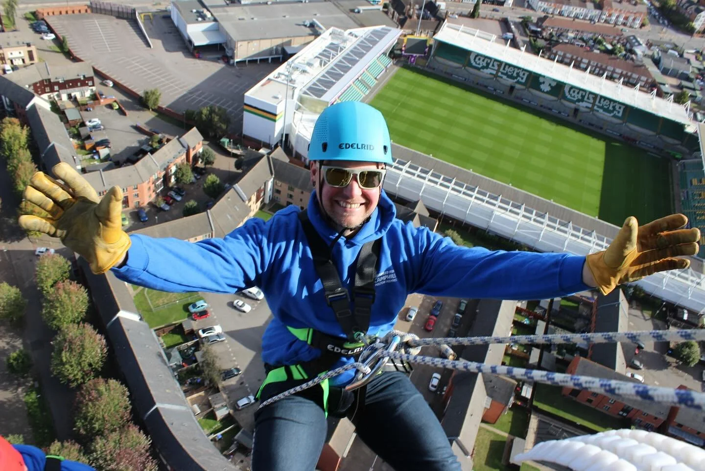 Such an amazing opportunity to give back today. Thank you so much to all of you who sponsored me for this. I am extremely proud to be able to support charities like @camphillmk The work they do in Milton Keynes is incredible. #givingback #miltonkeyne