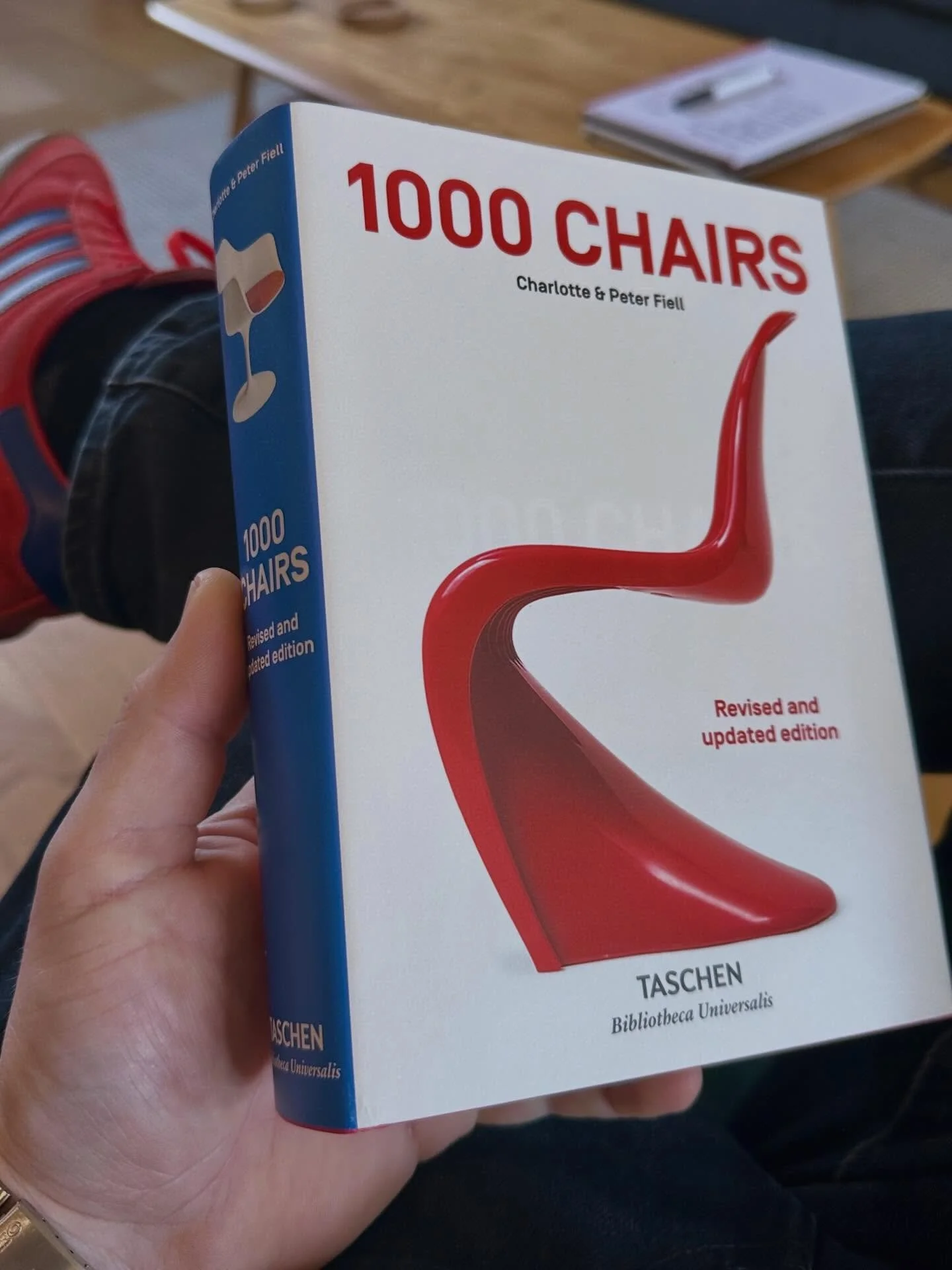 Sitting around waiting to do some filming. Thankfully I have some light reading. 😂🪑💺#cabinetmaker