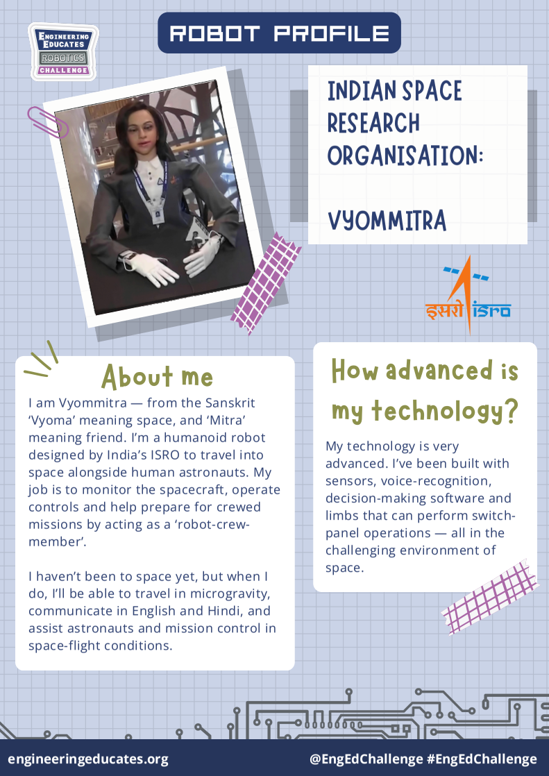 Vyommitra the Space Assistant