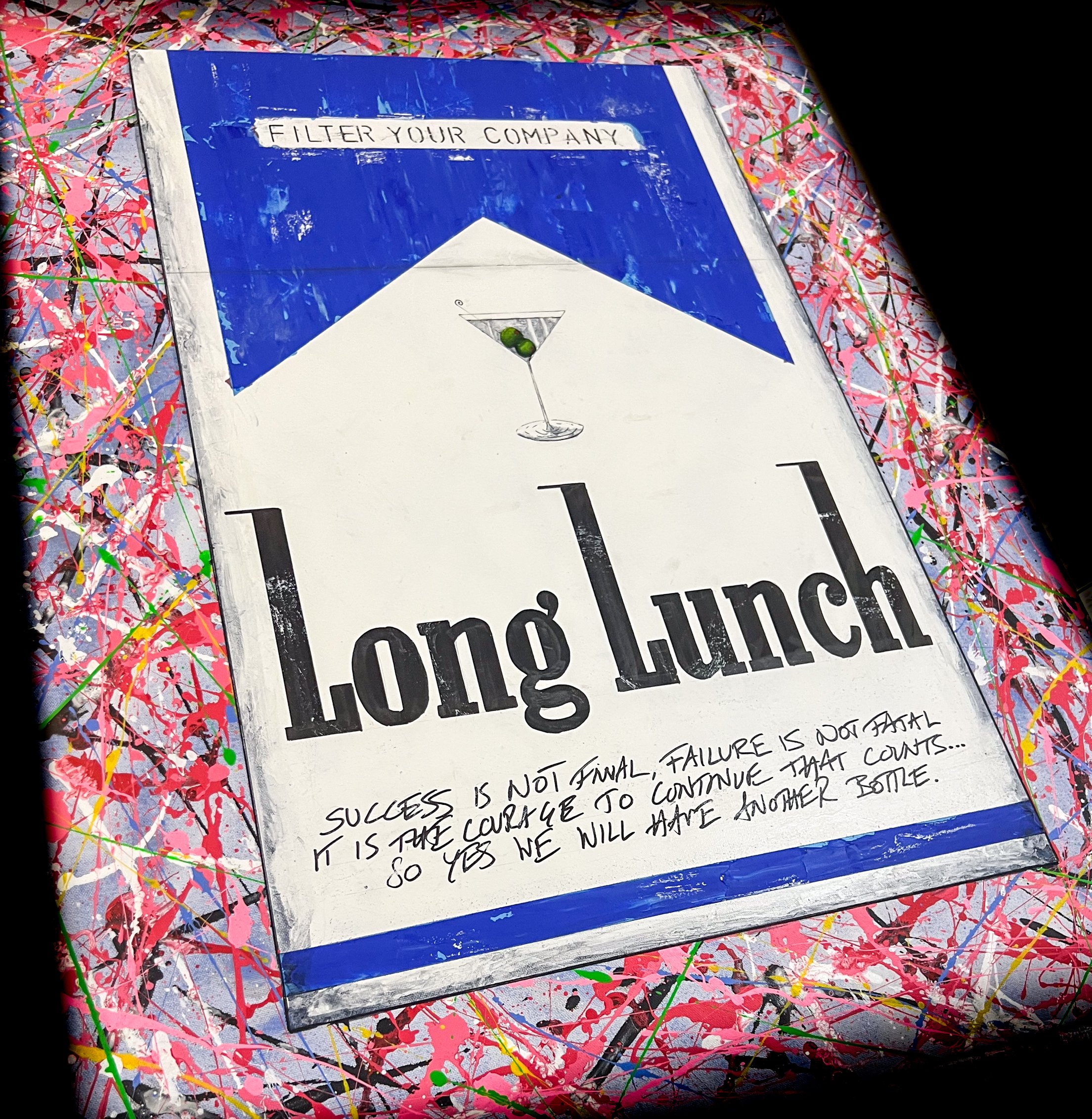 Winston's Courage for a Long Lunch