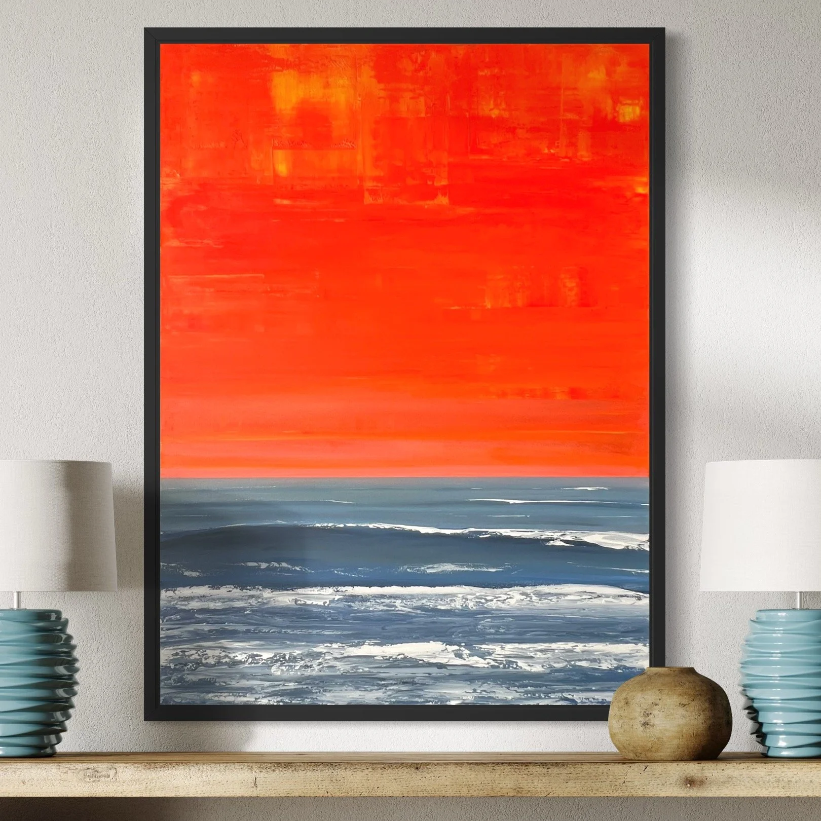 Orange Sky Waves