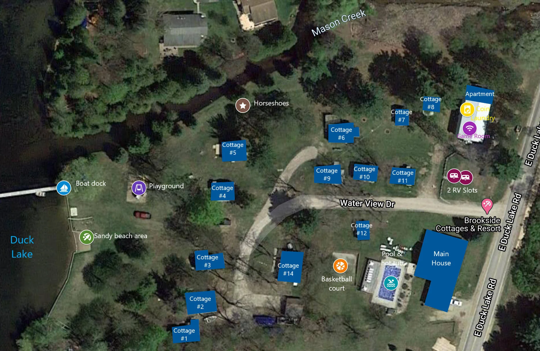 Cottage 2 “Freedom” — Brookside Cottages & Resorts