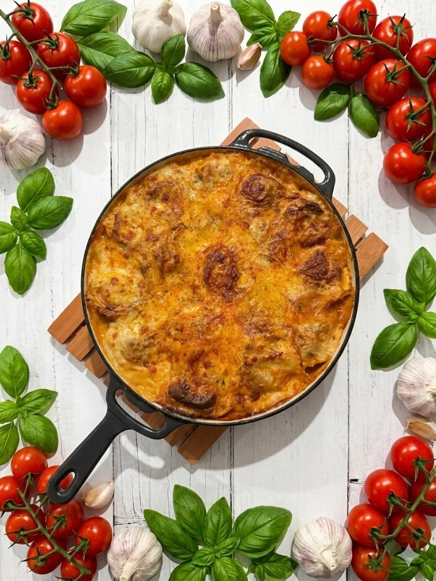 Try this recipe for an alternative lasagne by layering our tomato &amp; mozzarella ravioli over the mince layer instead of lasagne sheets.
Our Tomato Frito toasted tomato sauce makes a great base for your bolognese and our 24 month aged Parmigiano an