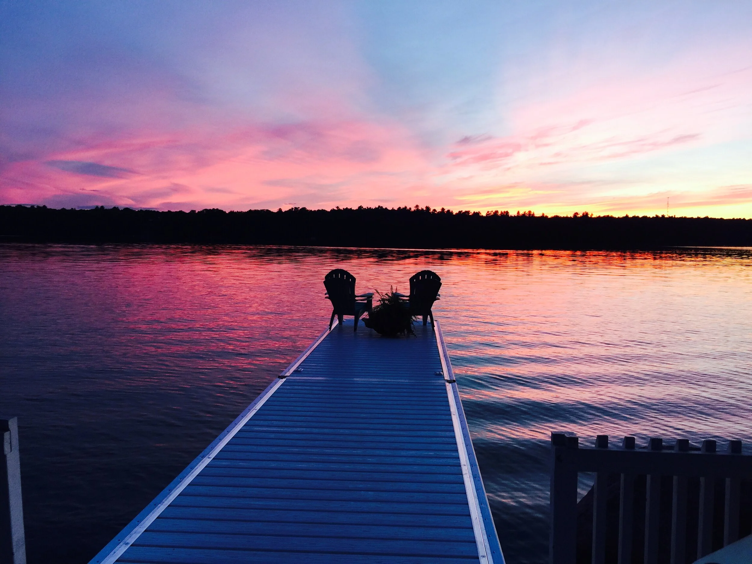 aluminum-dock-sandy-lake-sunset.jpeg