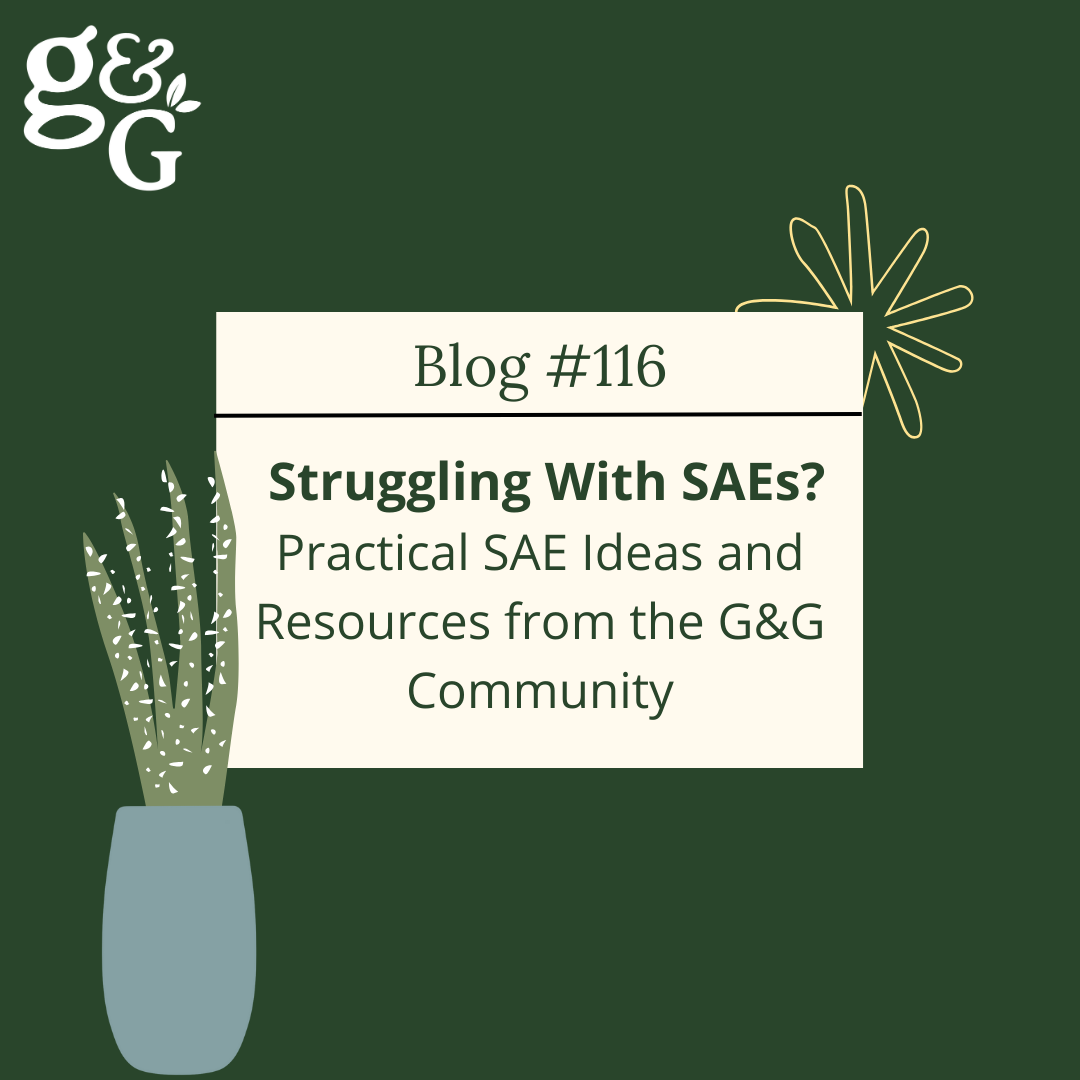 Struggling With SAEs? Practical SAE Ideas and Resources from the G&amp;G Community