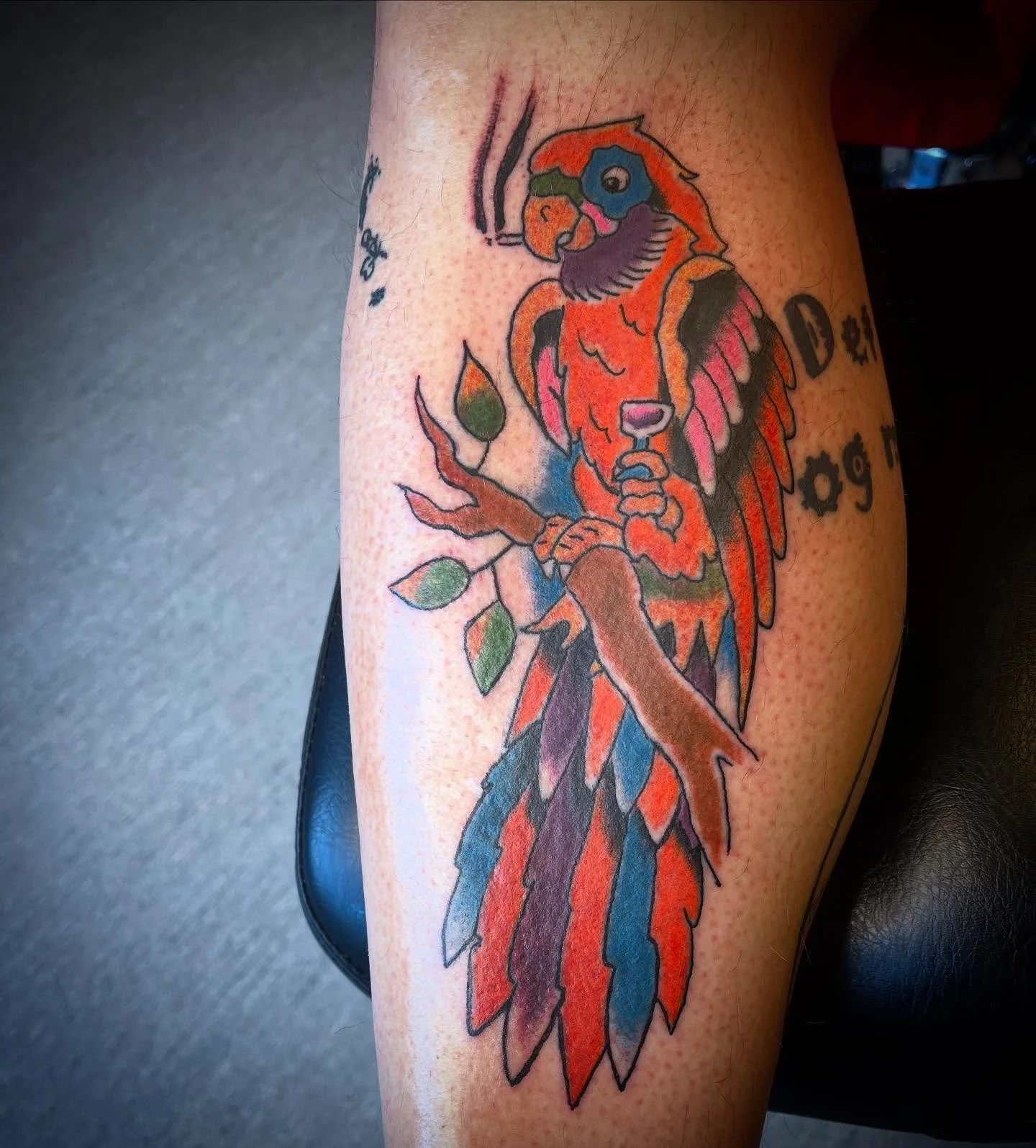 Det er v&aring;r, fuglene kvitter! Klar for ny tattoo? DM meg her s&aring; l&oslash;ser vi det!

#tradtattoos 
#americantraditionaltattoo 
#parrot_tattoo
#parrot 
#colortattoo 
#oldschooltattooflash 
#bl&aelig;kkcompagniet 
#Hamar
#norway 
#30yearsof