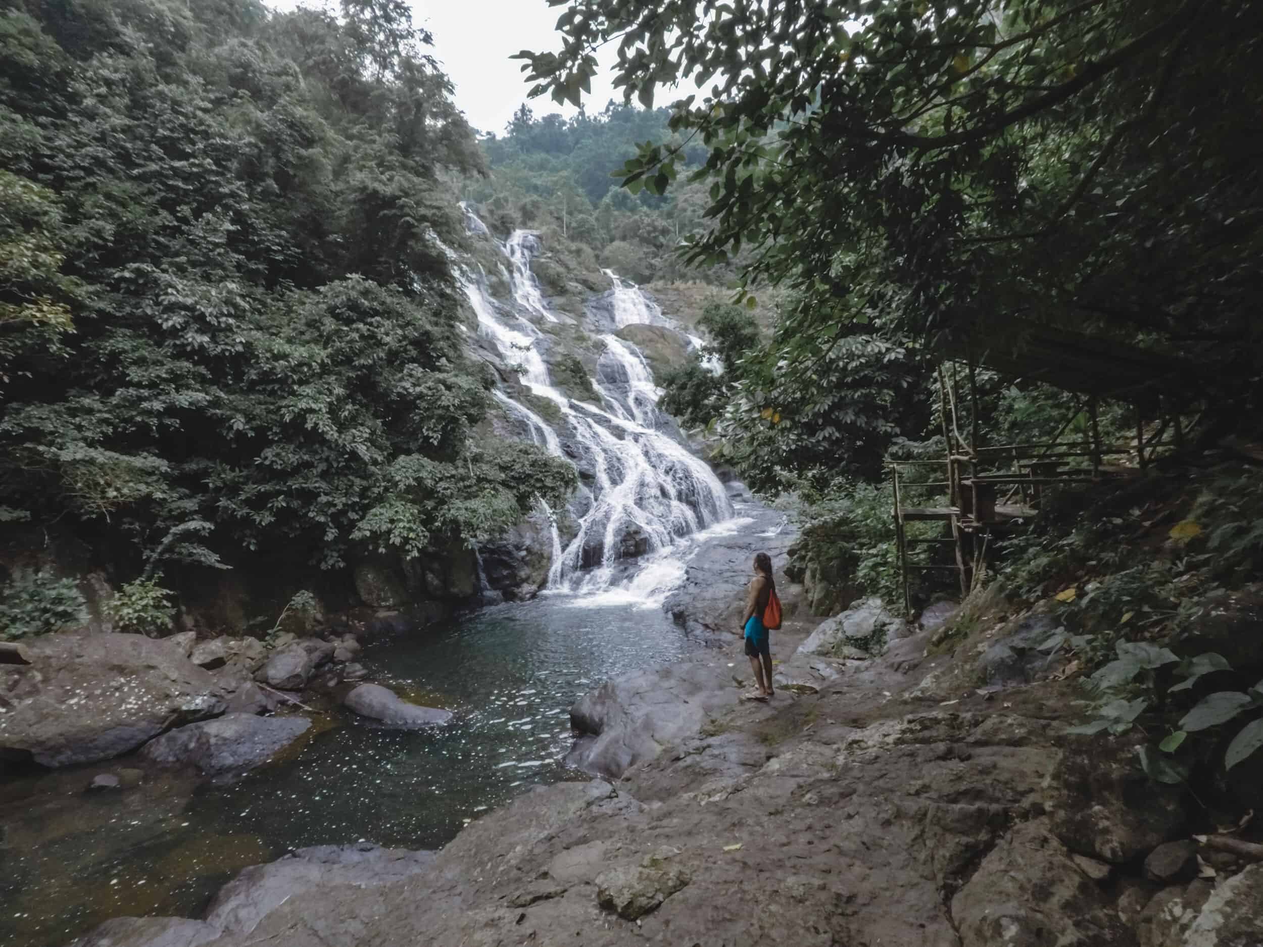 Tarangban Falls in Calbayog, Samar