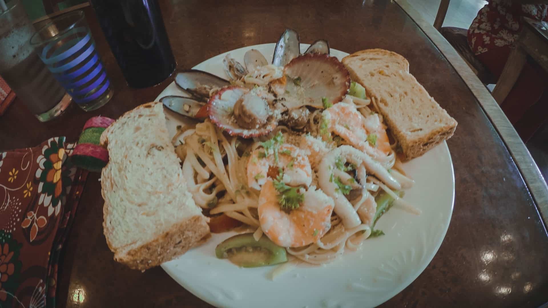 Seafood Pasta of The Buzzz