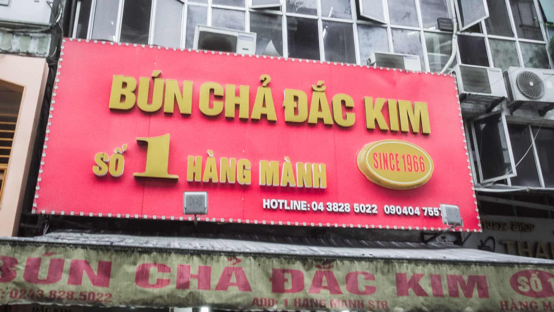 Bun Cha Dac Kim