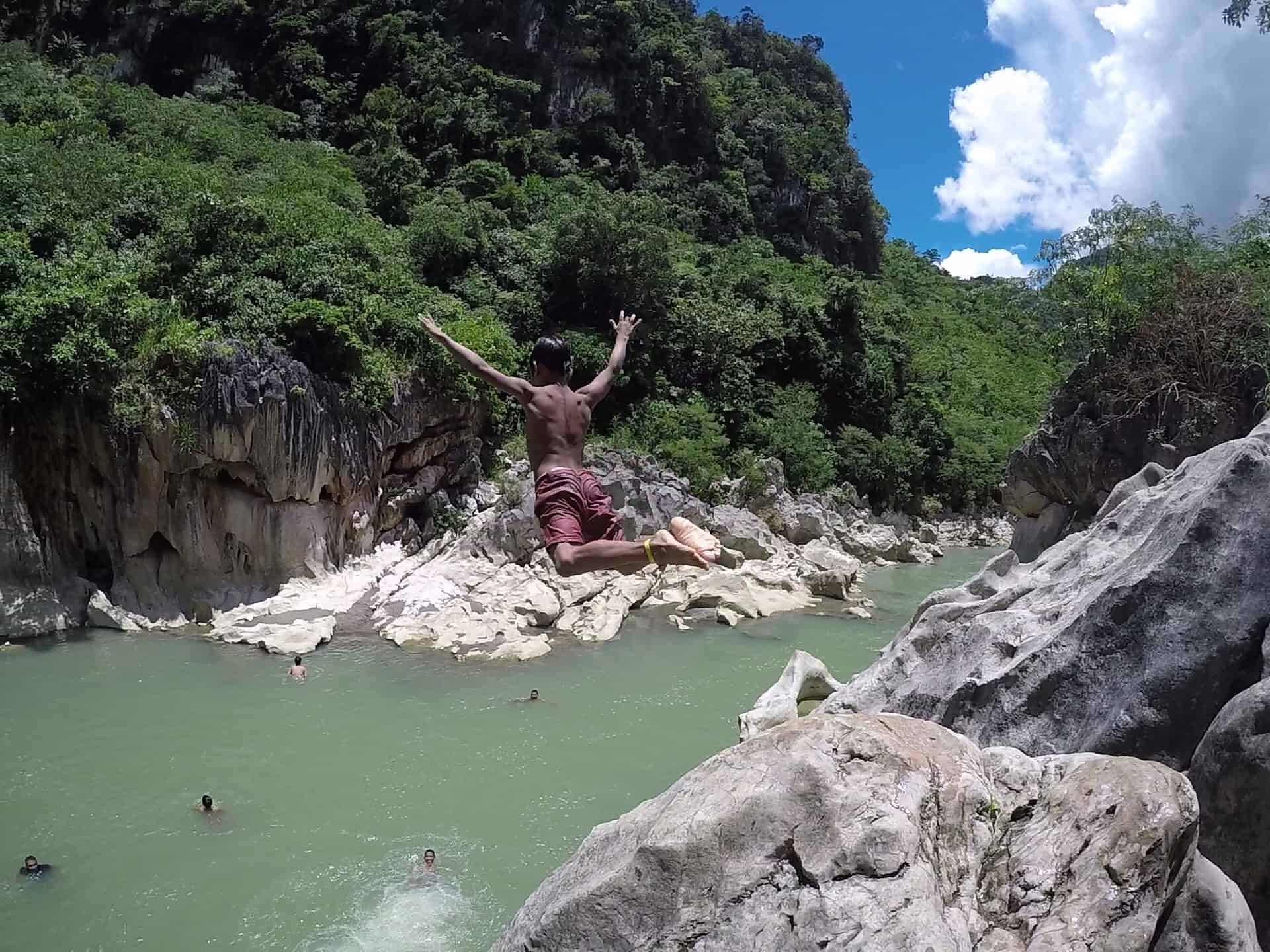 Tinipak River Cliff Jumping