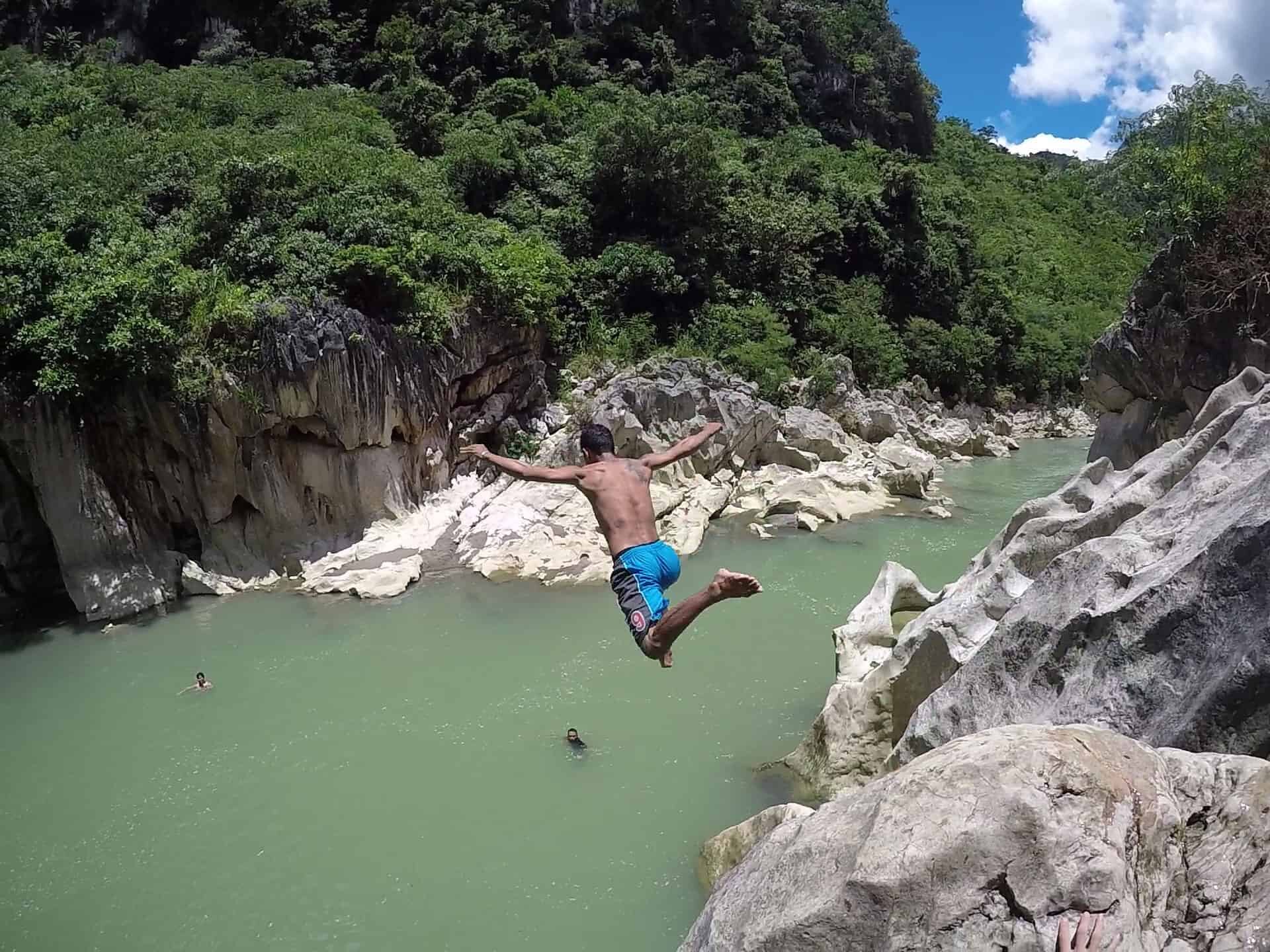 Tinipak River Cliff Jumping