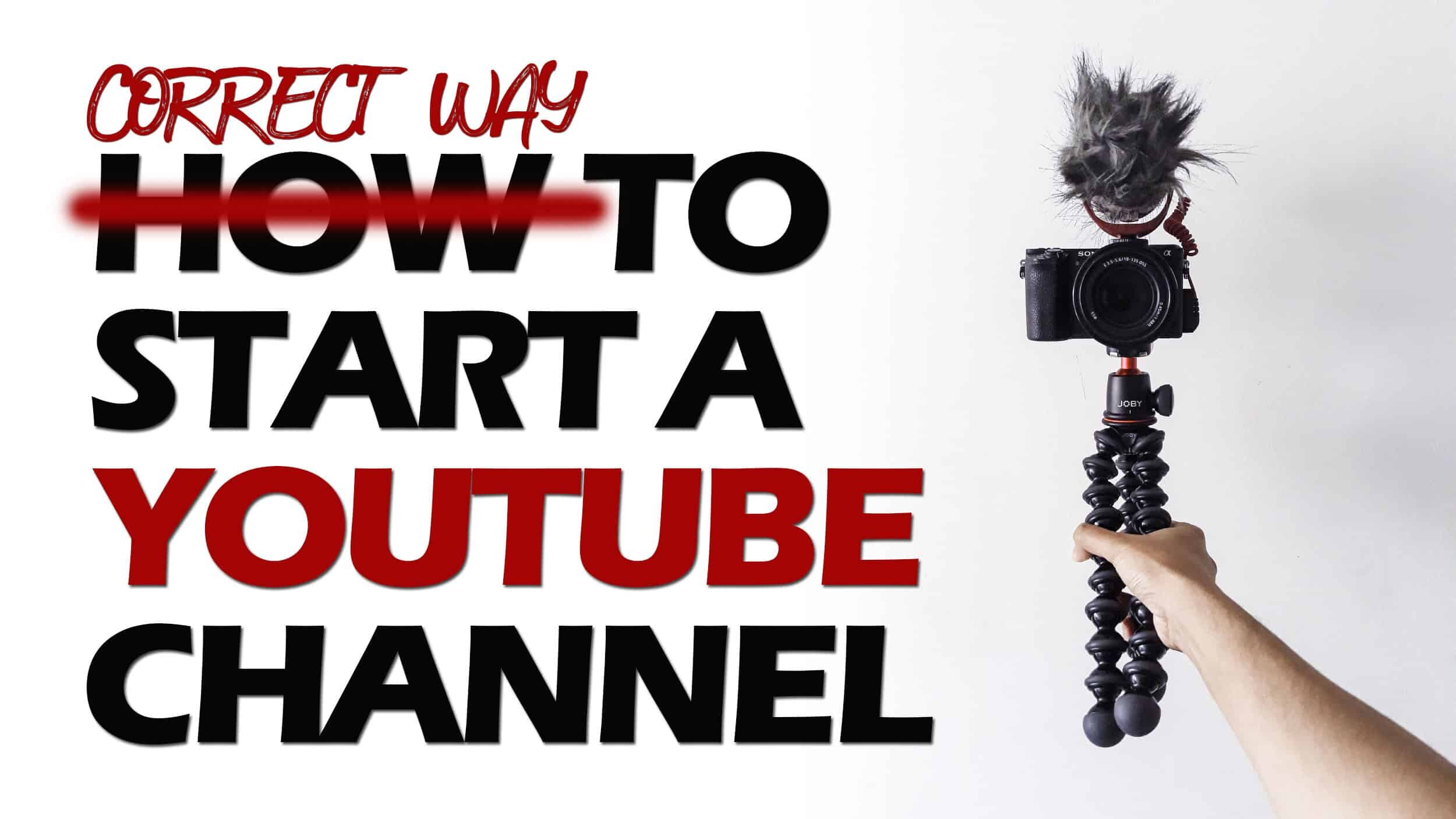 How To Start A  Channel  The Correct Way — King Tolentino