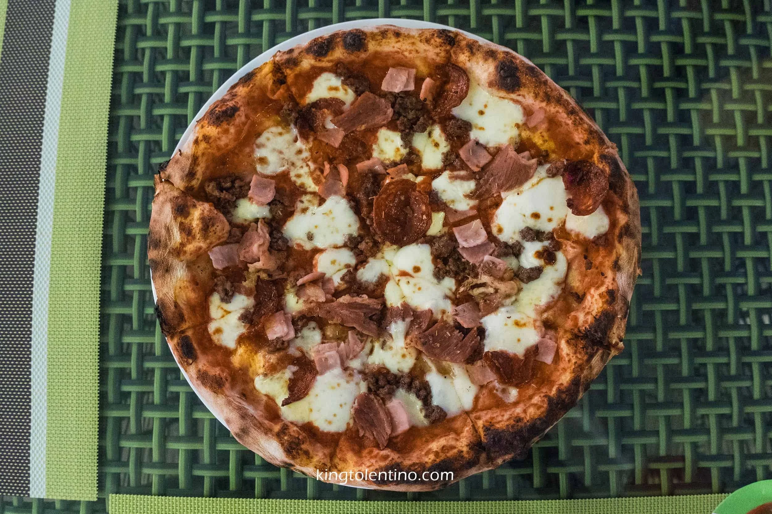 Meatlovers pizza of Bella Vita