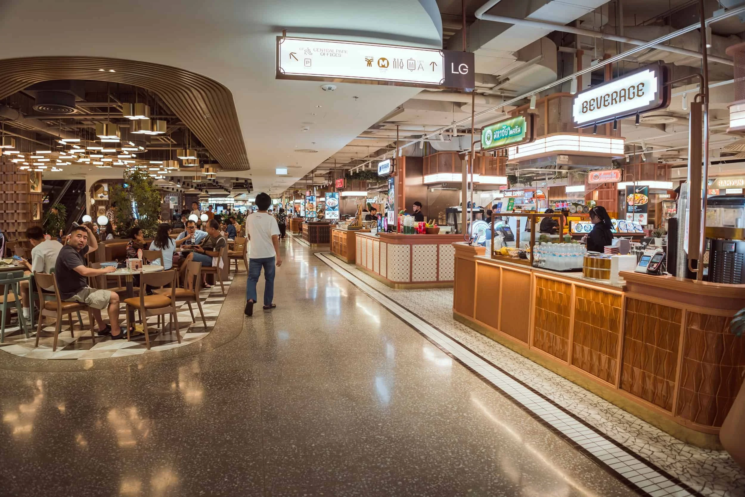 Dusit Central Park | Exploring Parkside Market and Michelin Food Stalls