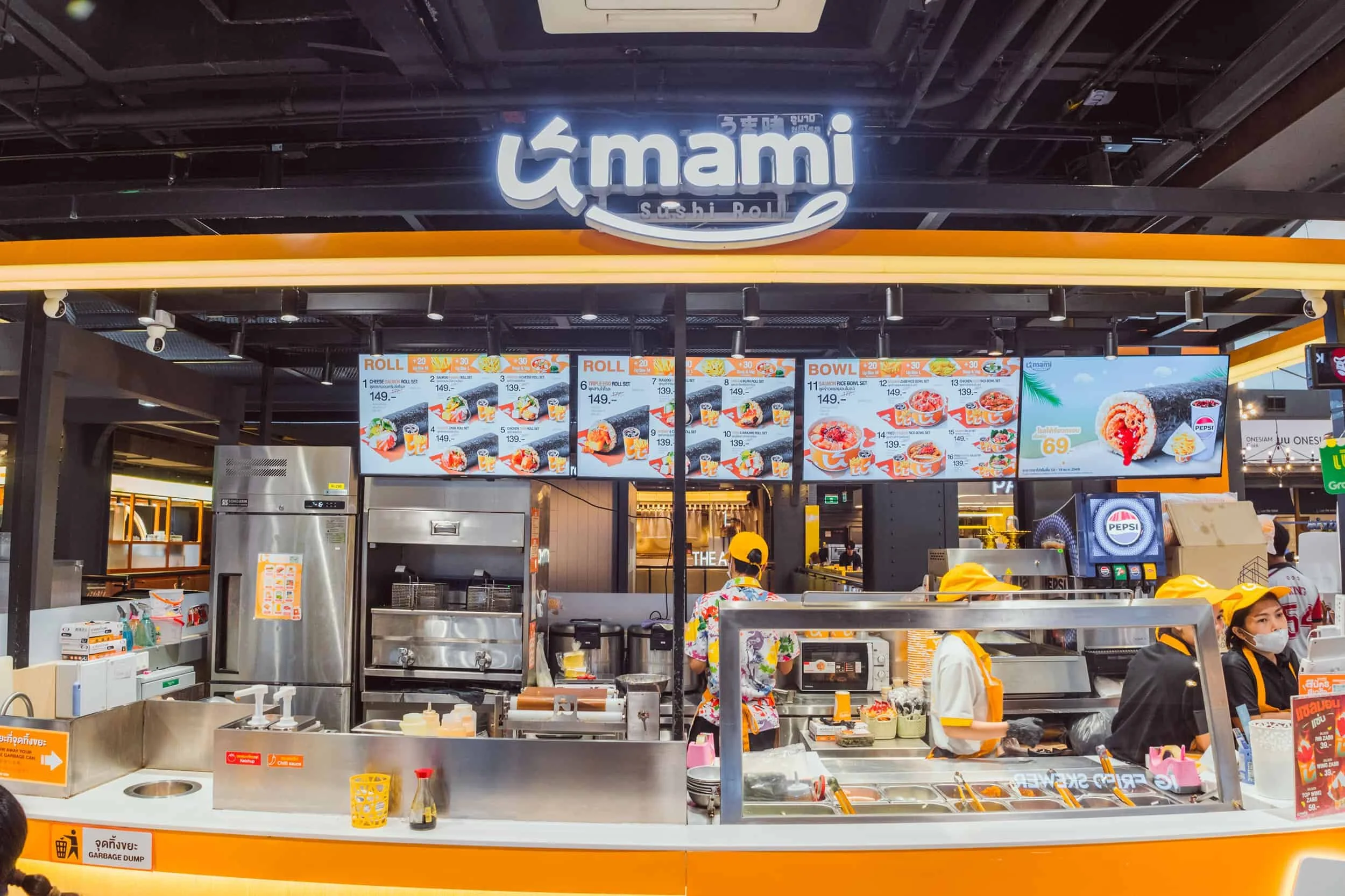 Umami Sushi Roll | Japanese-Inspired Sushi Rolls at Siam Center Bangkok