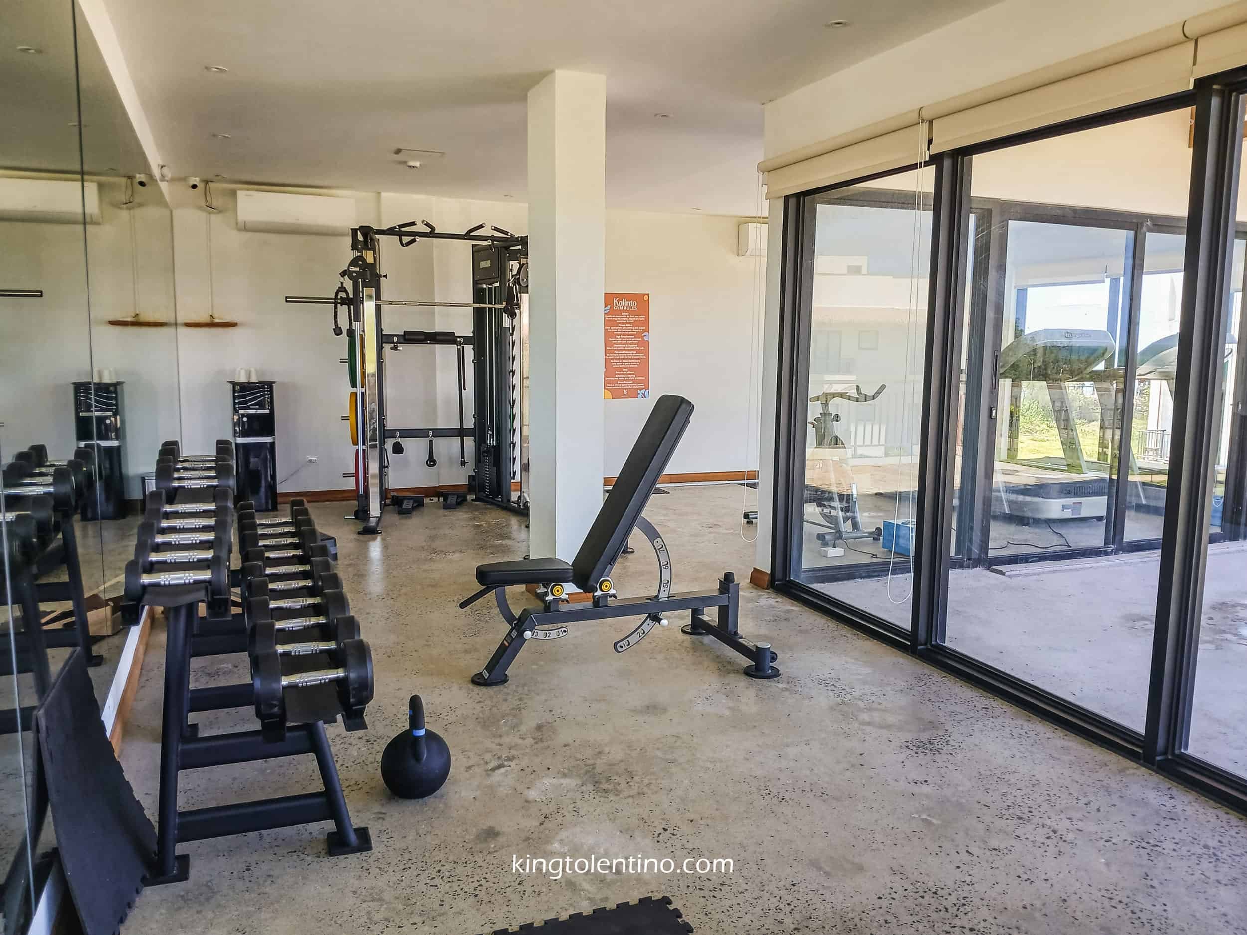 Gym of Kalinto Resort
