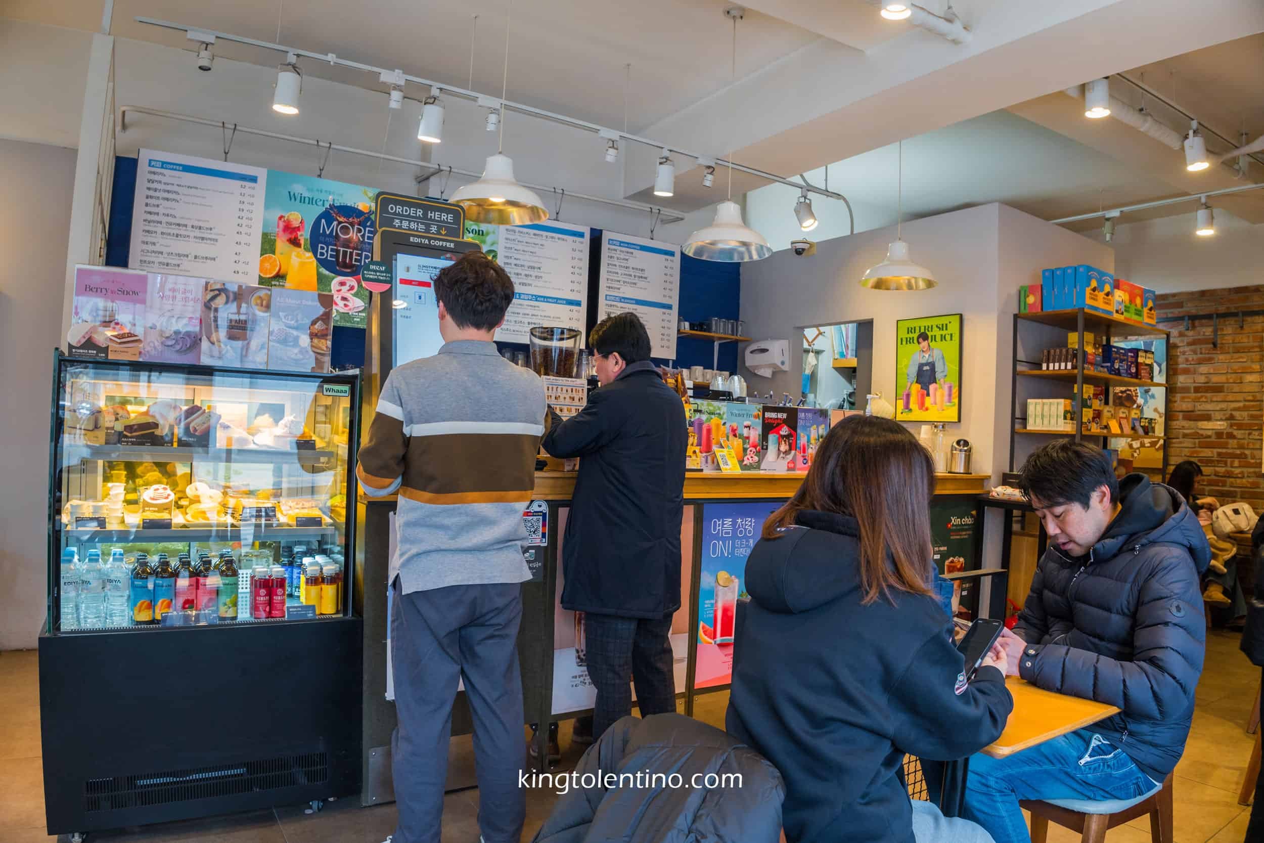 Ediya Coffee Bank of Korea