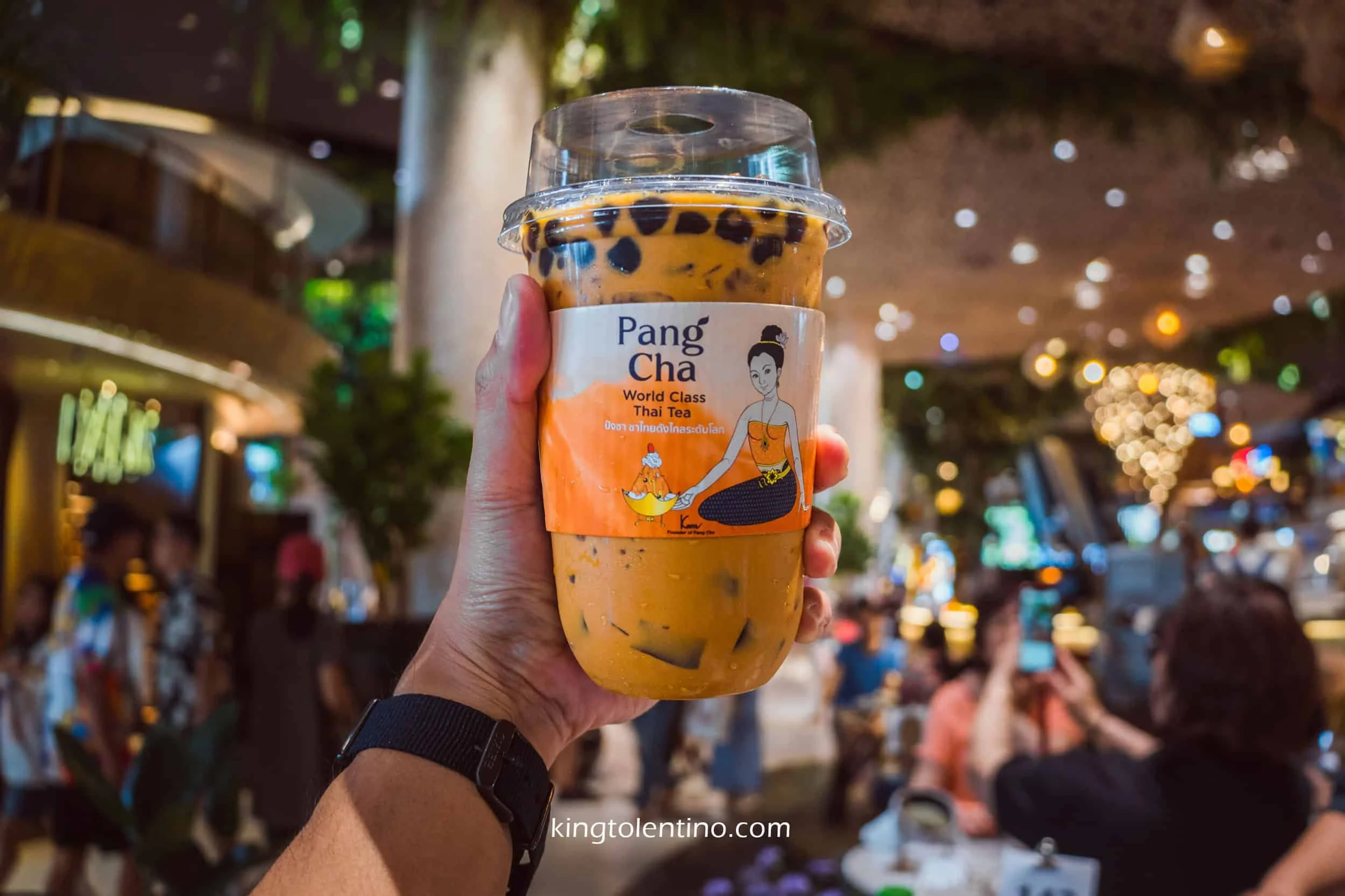 Royal Thai Milk Tea with 3 kinds of Boba