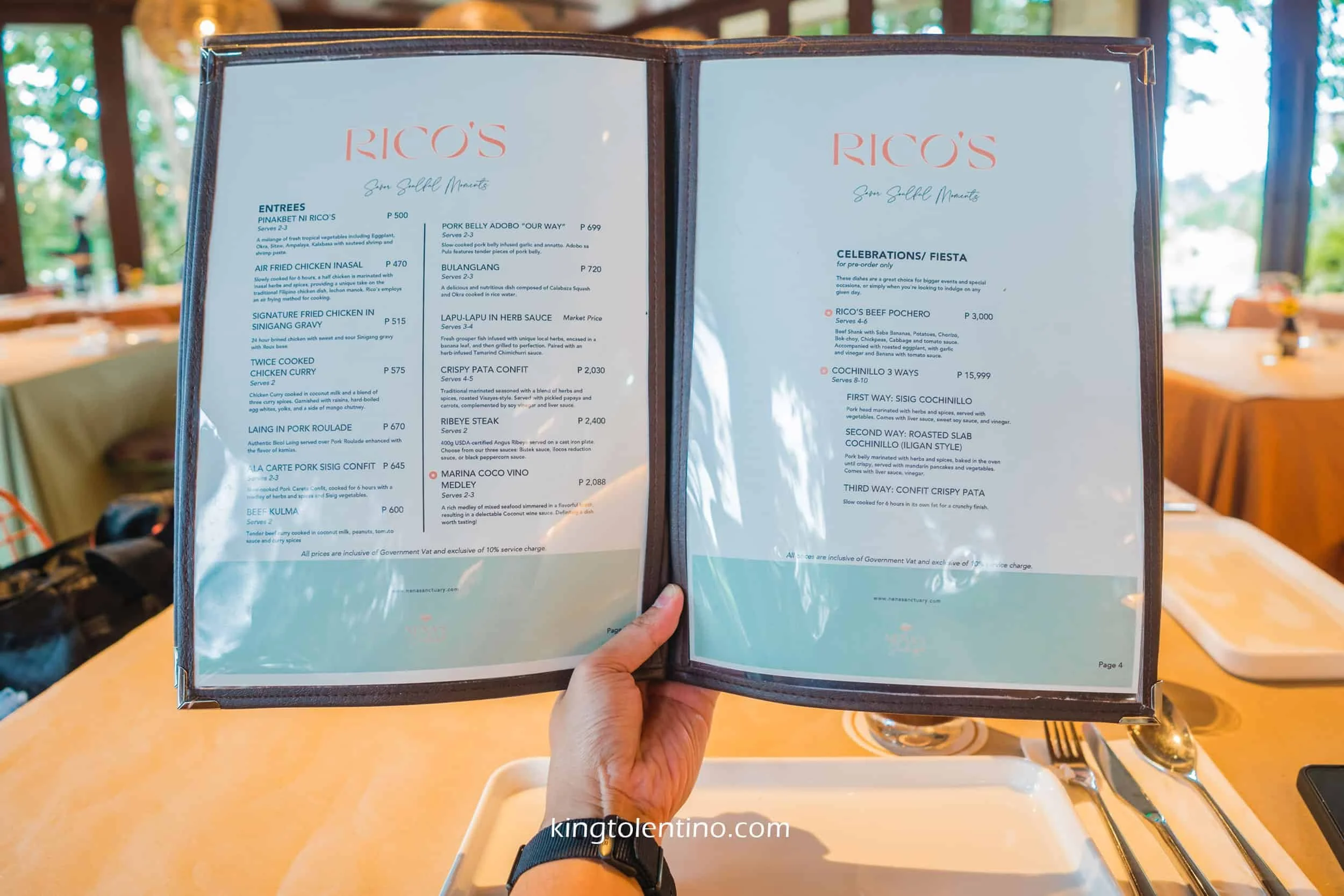 Rico’s Cafe | Must-try Café Hidden in Sta. Rosa, Laguna — King Tolentino