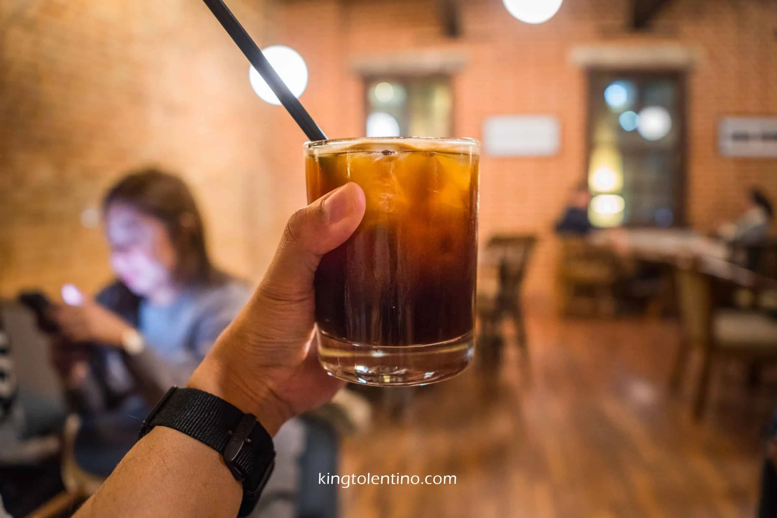 Iced Americano of Café Gabaedo