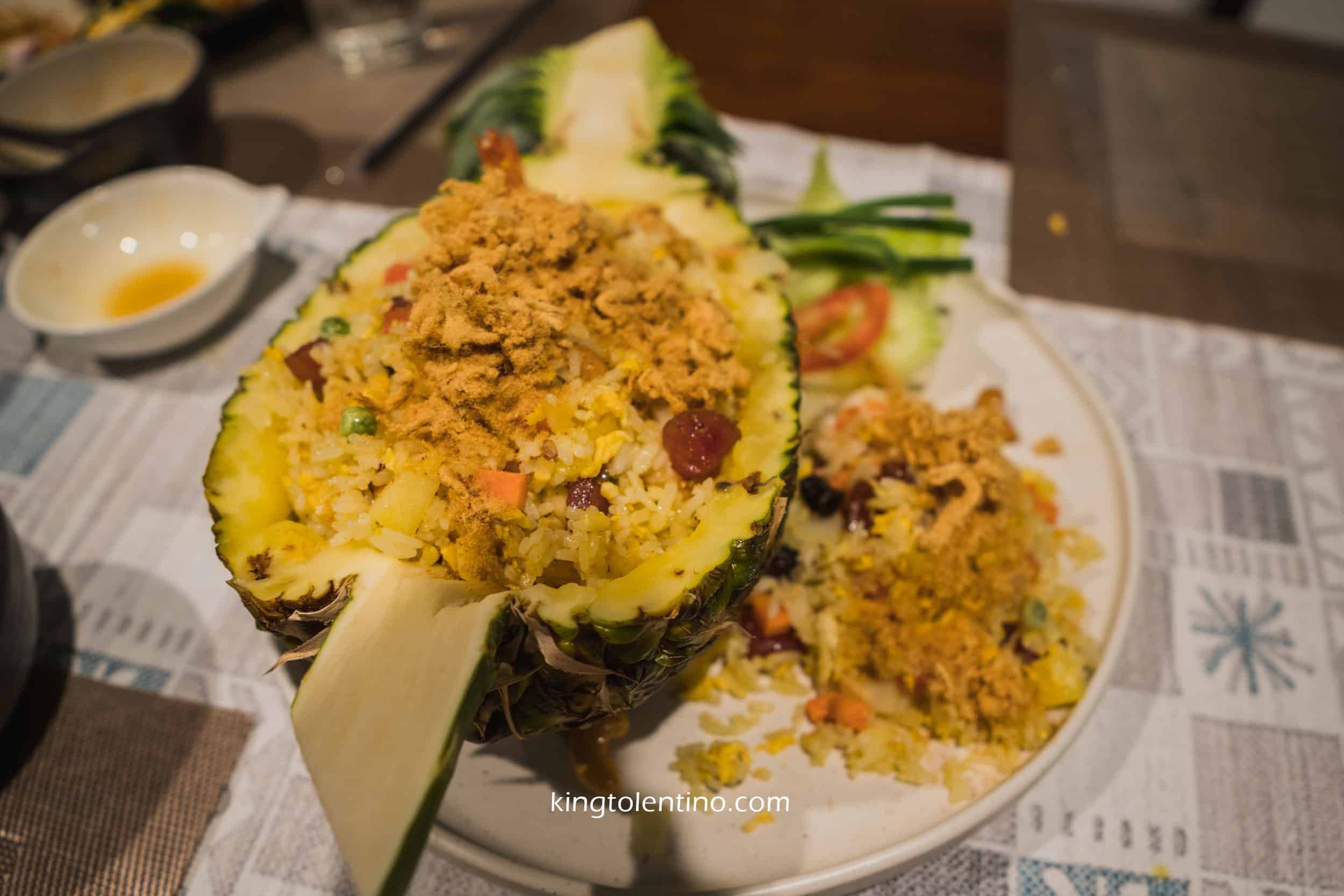 Pineapple Fried Rice of Baan Met Sai