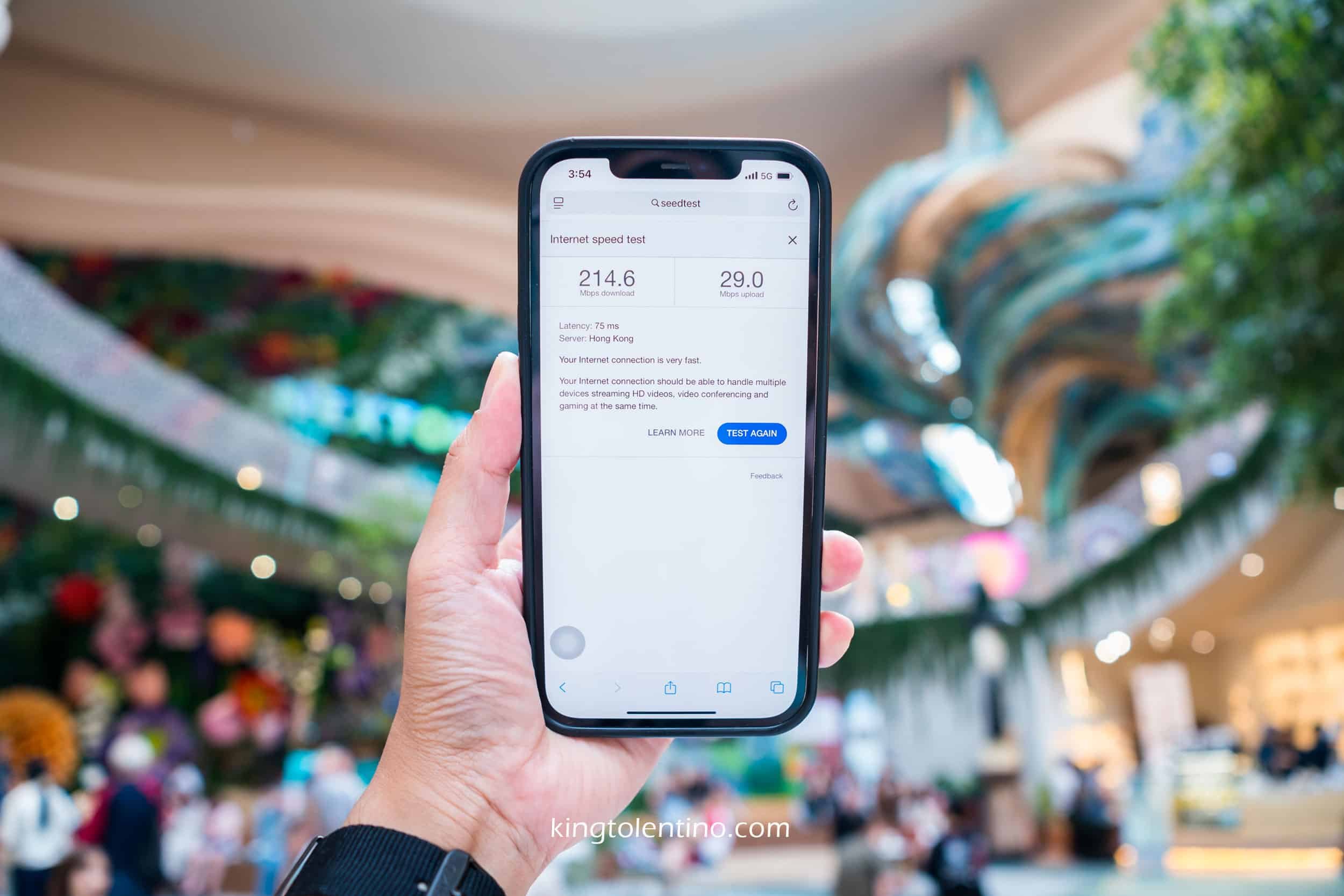 Ubigi eSim review in Bangkok