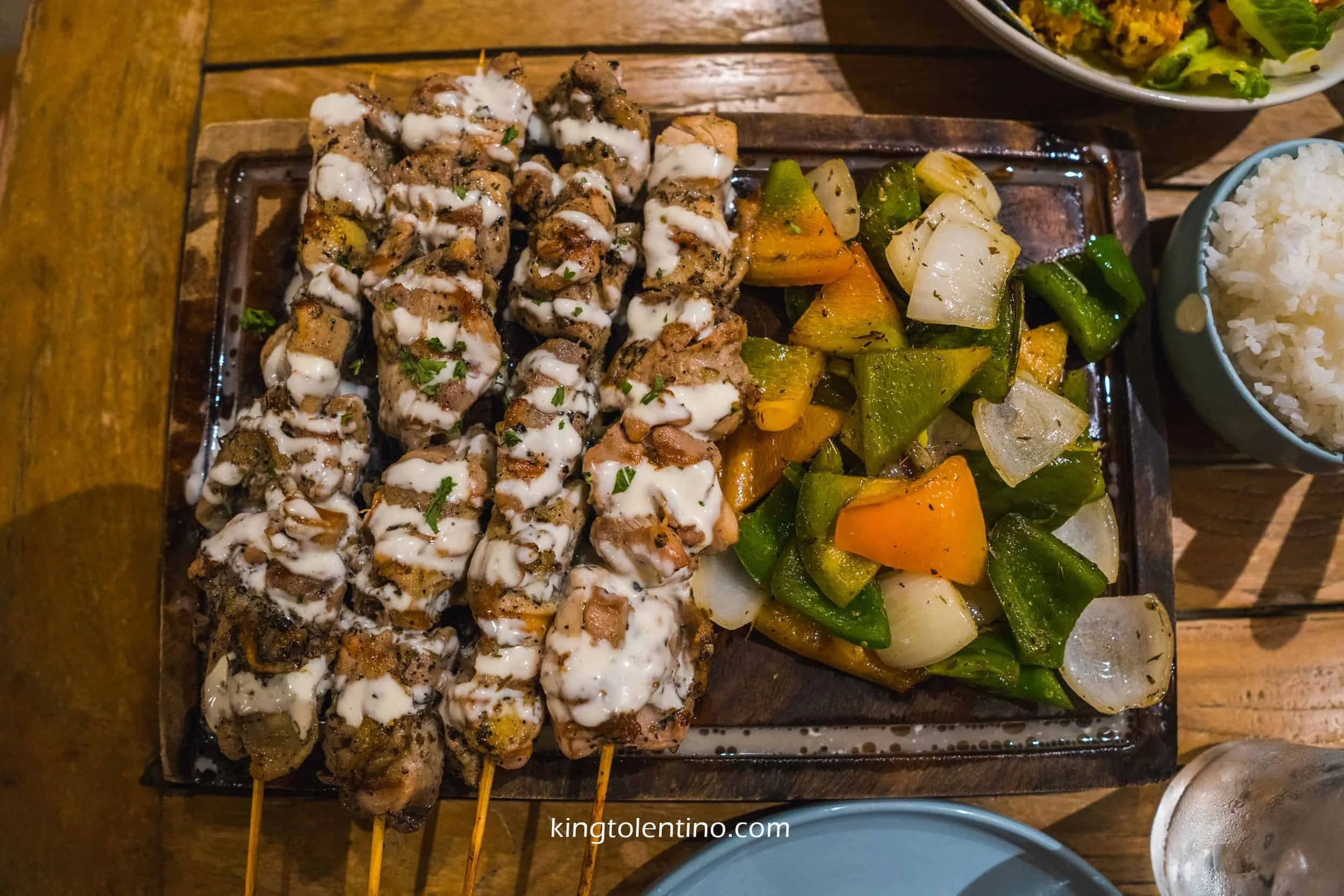 Chicken Kebab of Kalinto Resort