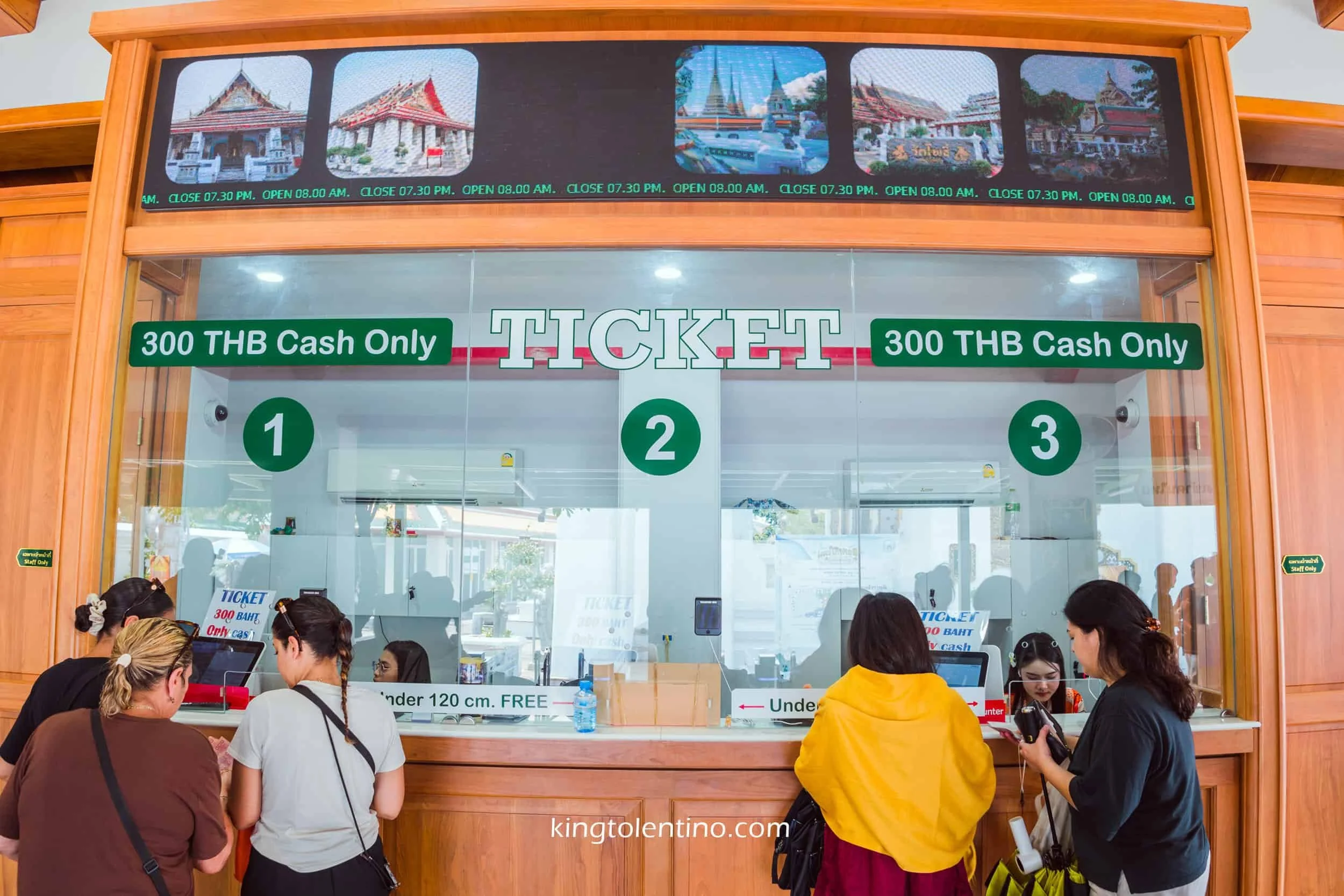 Wat Pho entrance fee