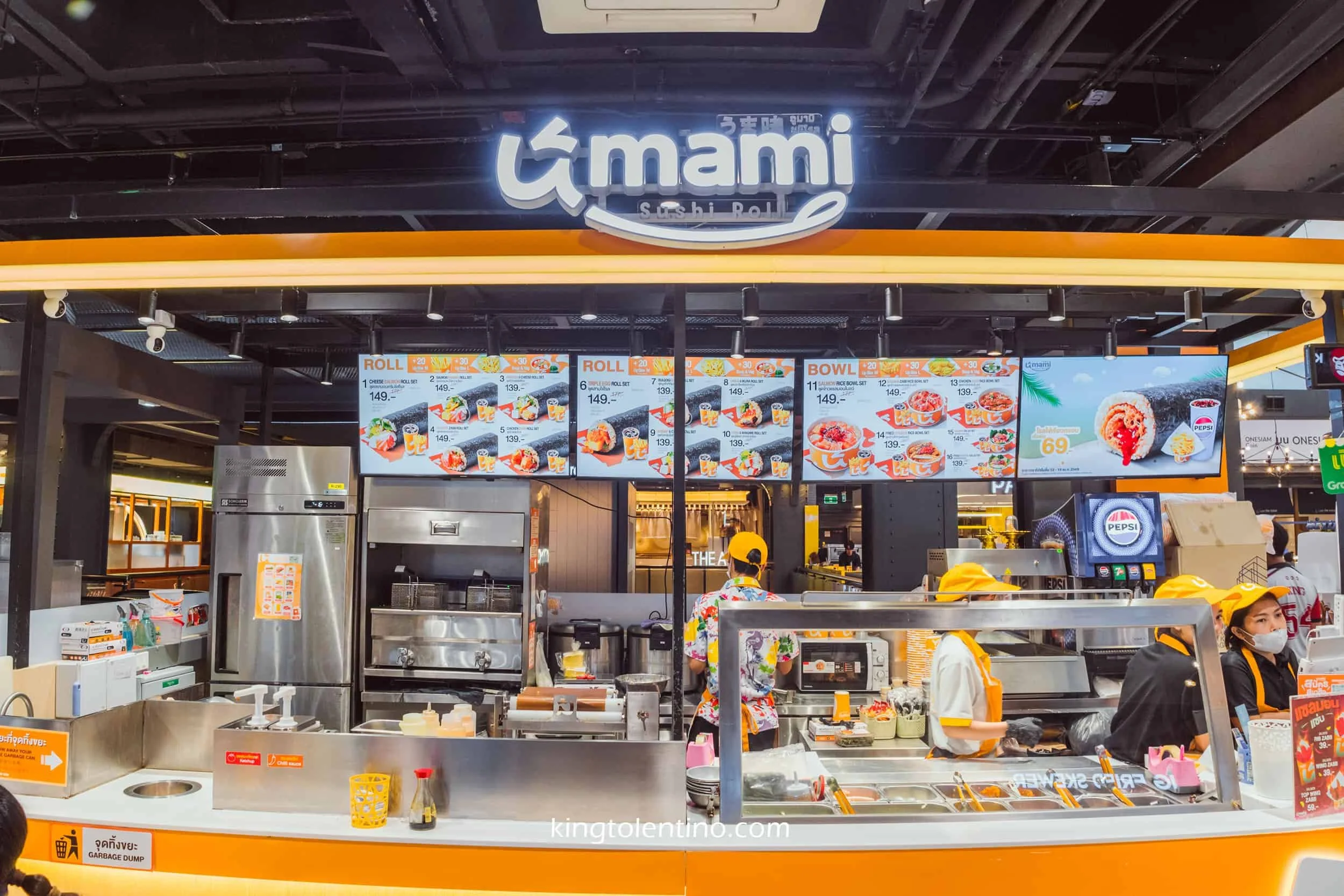 Umami Sushi Roll in Bangkok